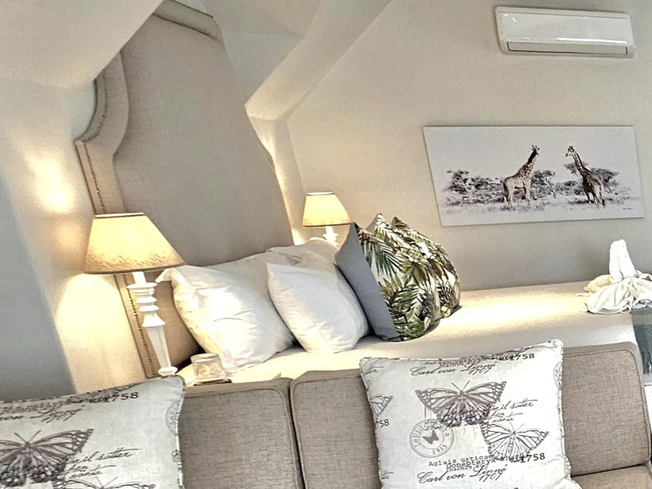 Bed in Fleur du Soleil Luxury Guesthouse