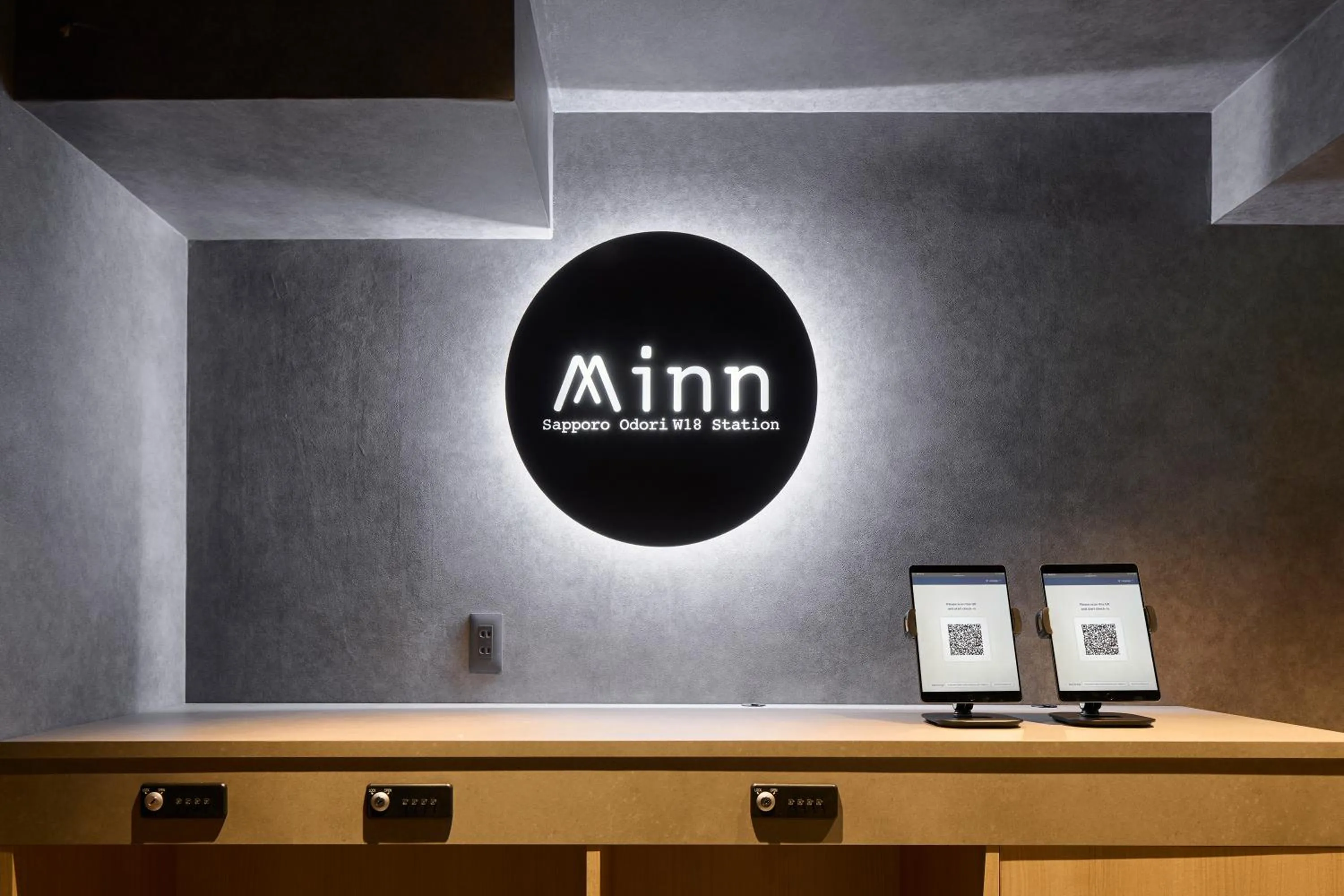 Lobby or reception in Minn Sapporo Odori W18 Station