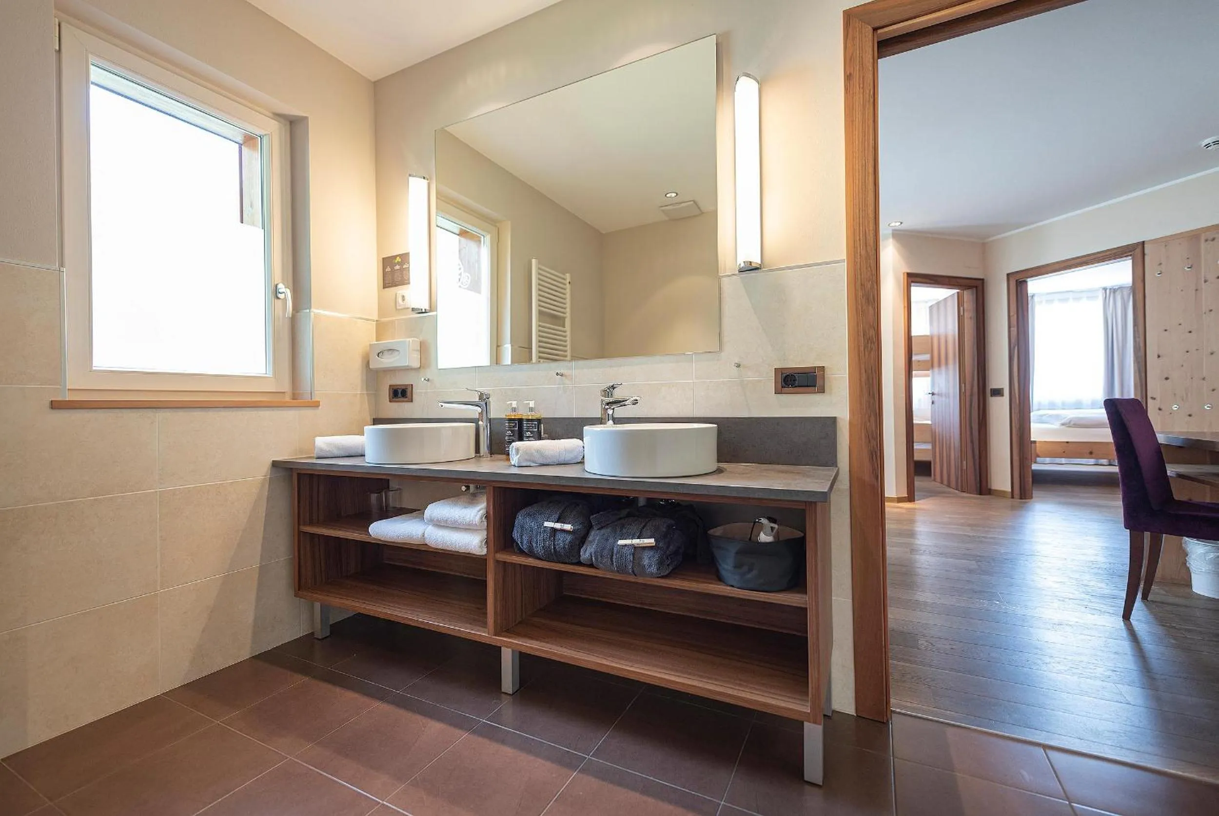 Bathroom in Vitalpina Hotel Waldhof