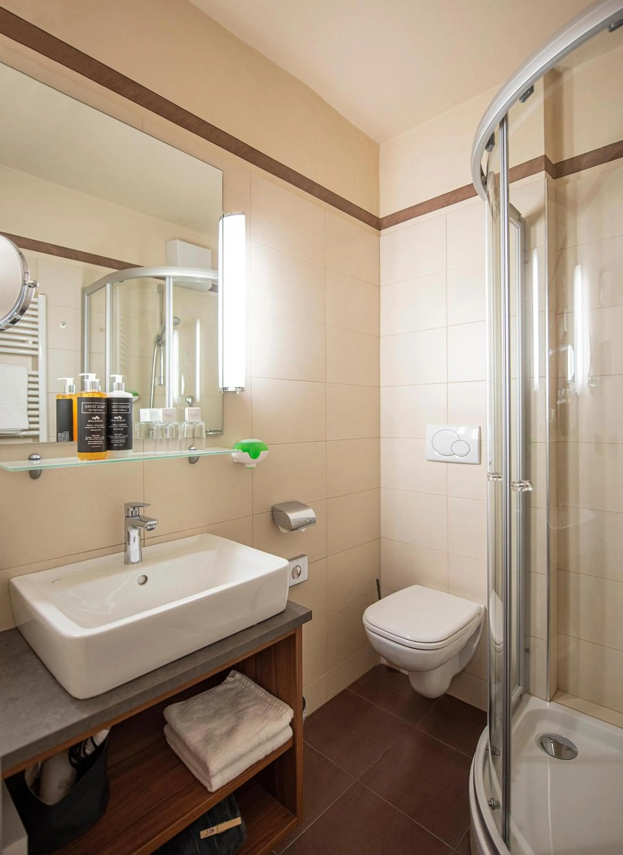 Shower in Vitalpina Hotel Waldhof