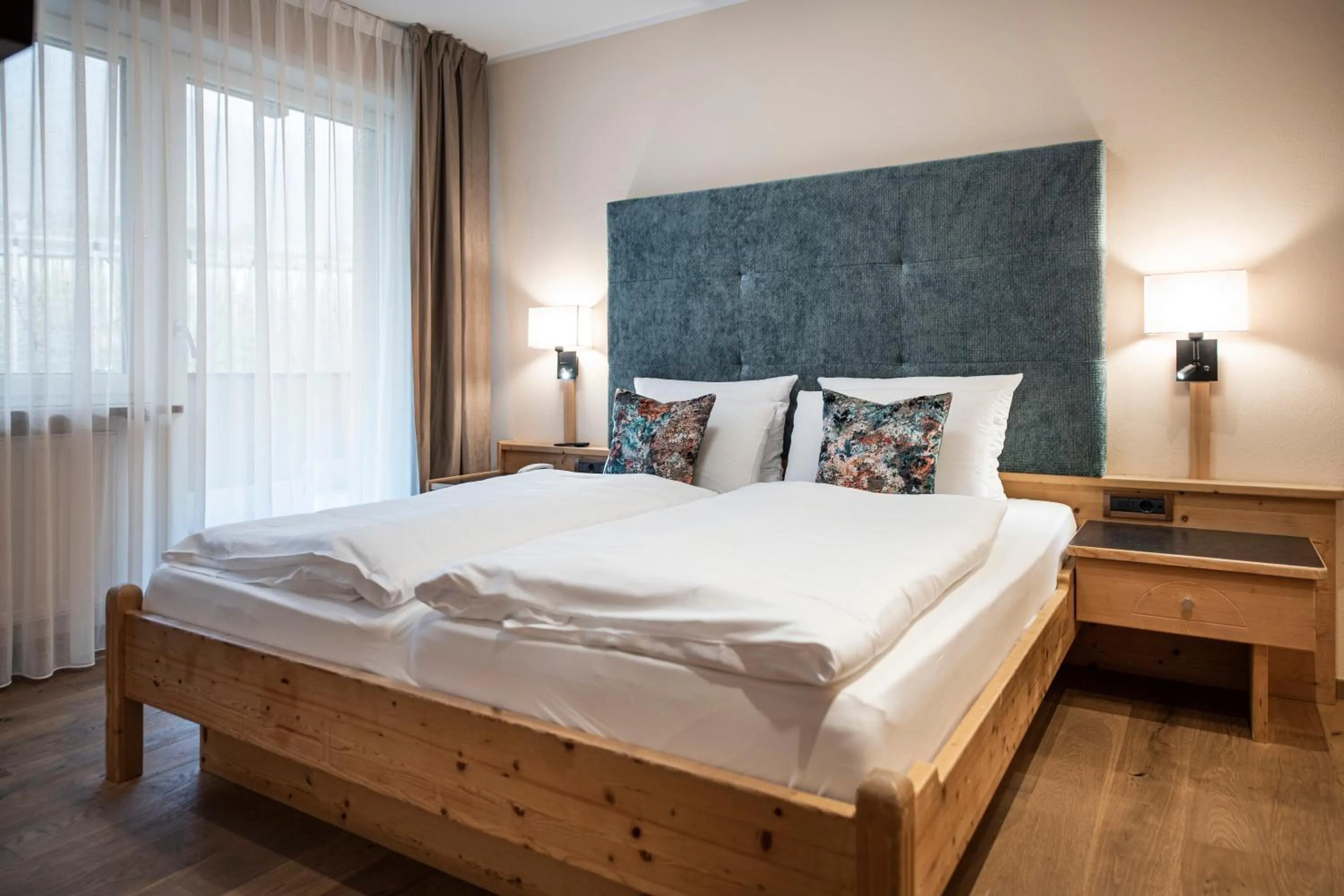 Bed in Vitalpina Hotel Waldhof