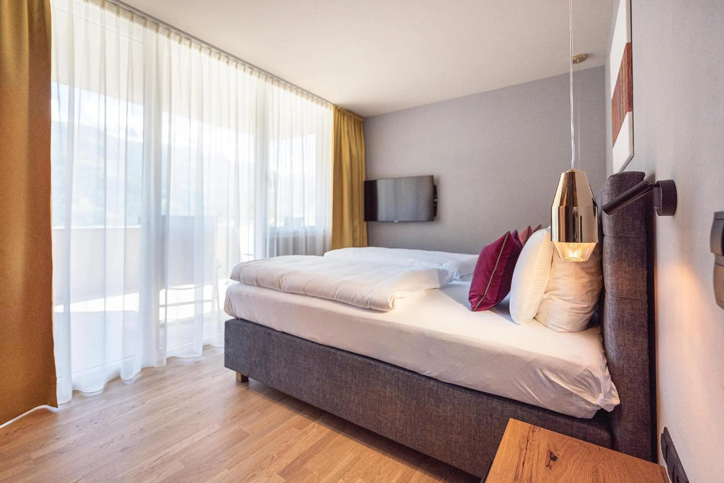 Bed in Vitalpina Hotel Waldhof