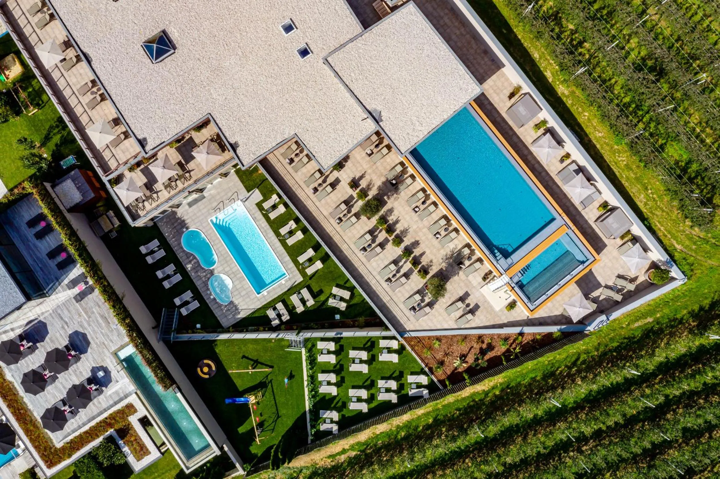 Patio in Vitalpina Hotel Waldhof