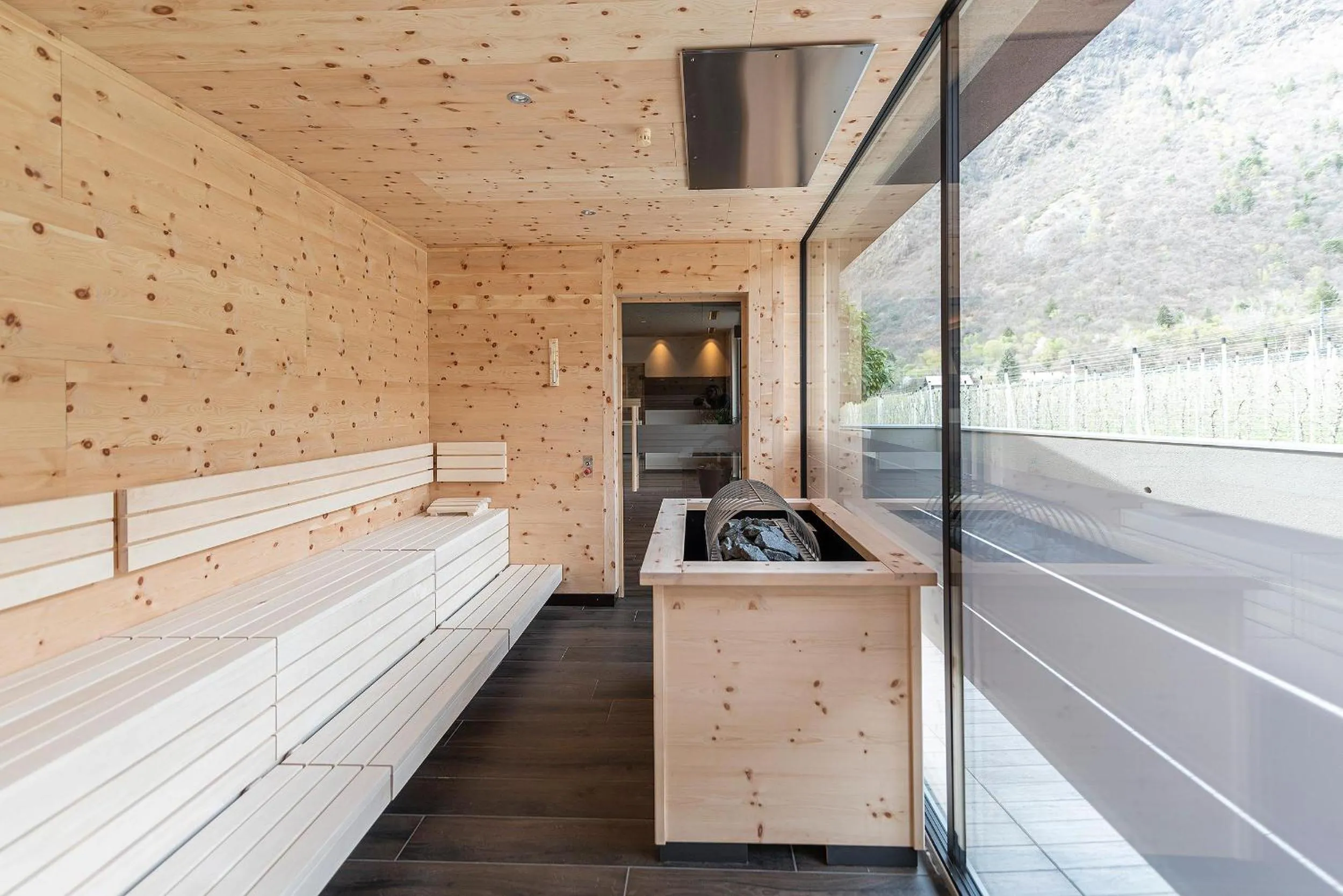 Sauna in Vitalpina Hotel Waldhof