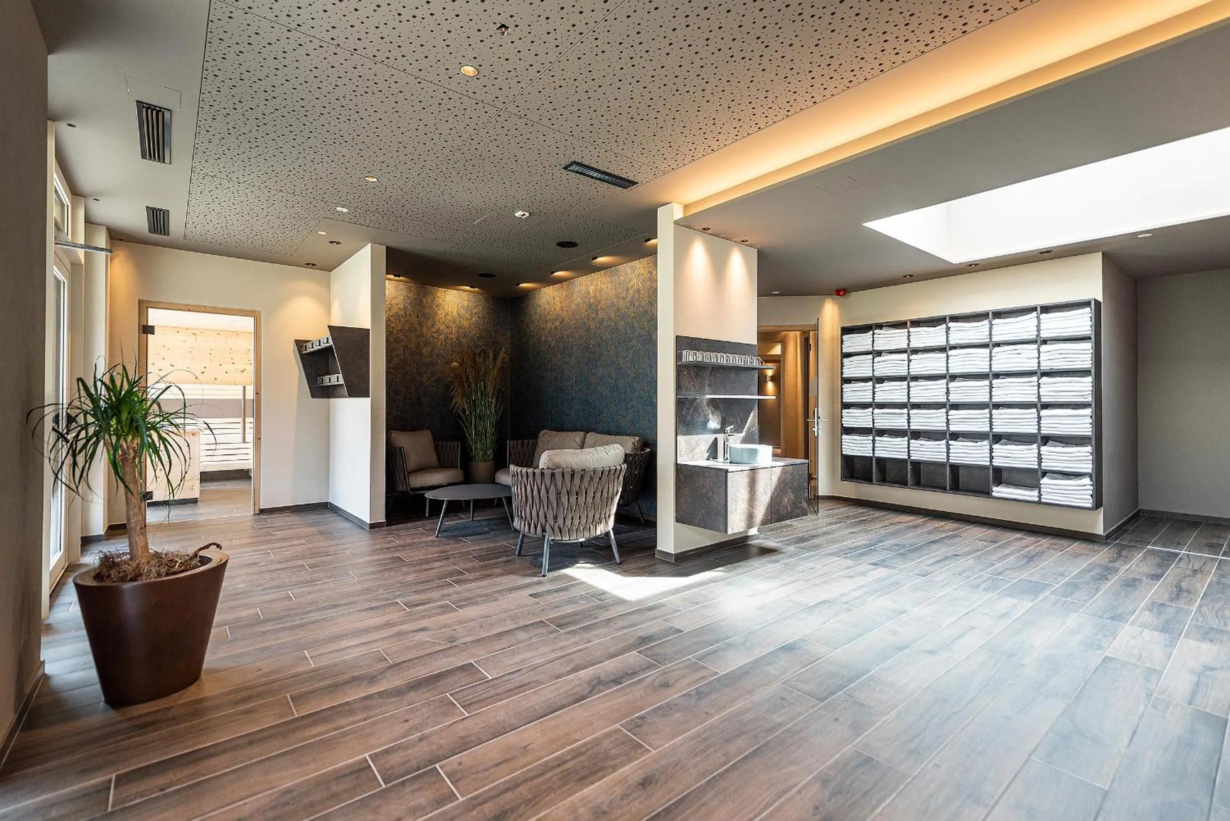 Sauna in Vitalpina Hotel Waldhof