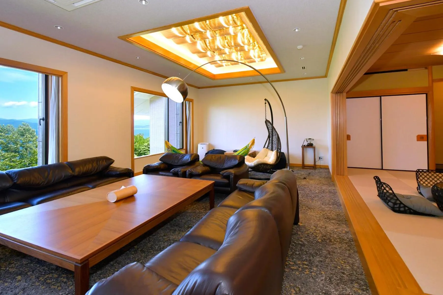 Living room in Hotel Premium Lake TOYA