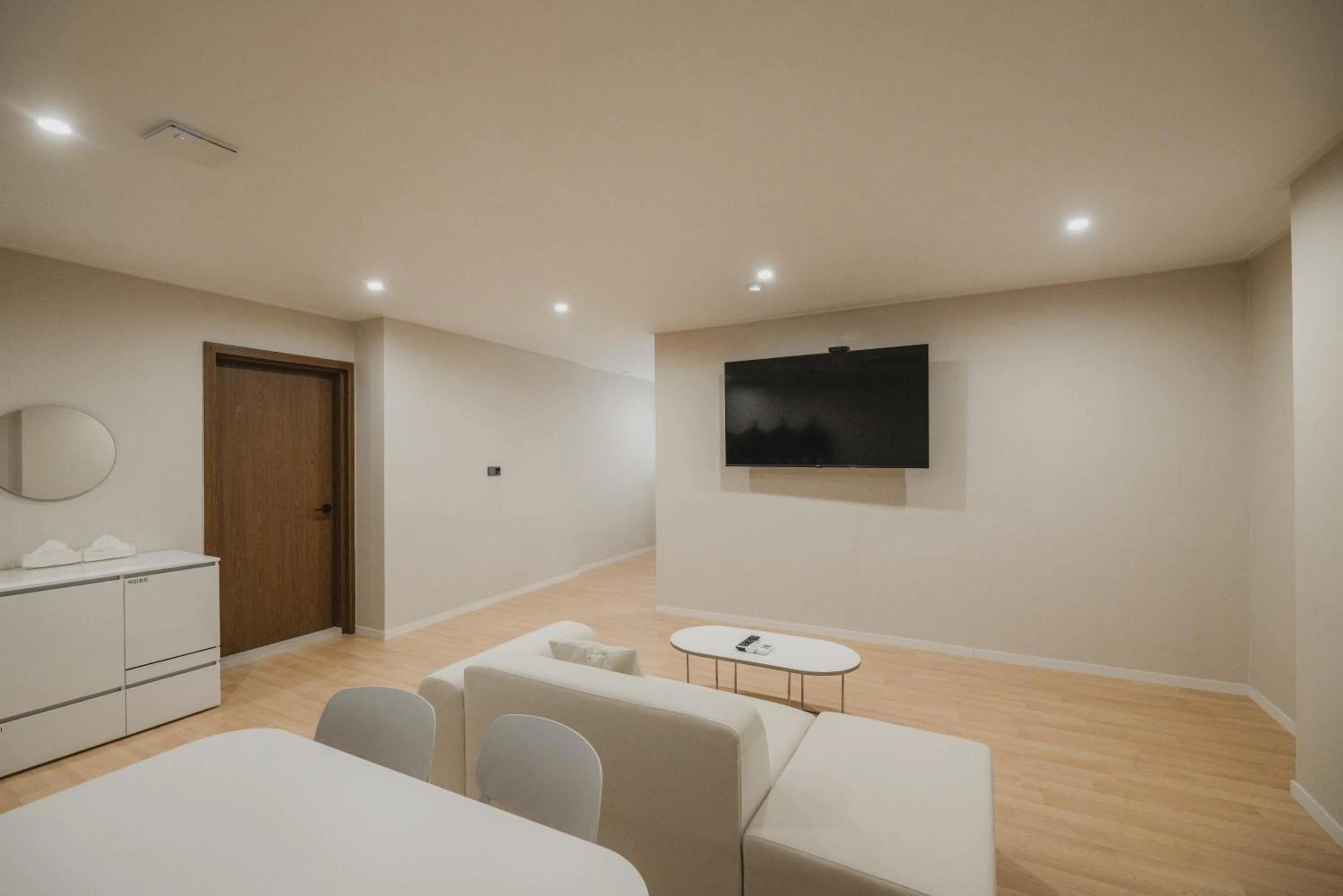Seating area in GOYU Hotel