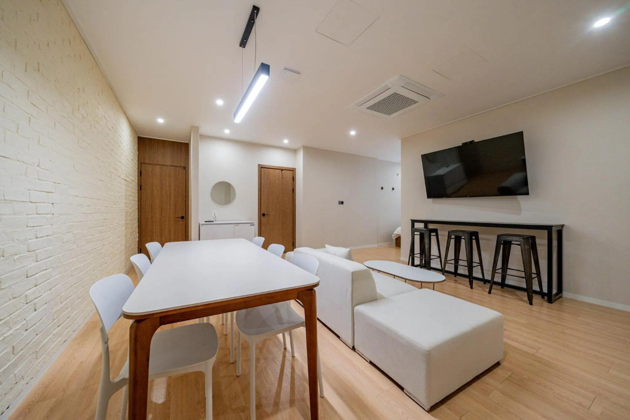 Dining area in GOYU Hotel