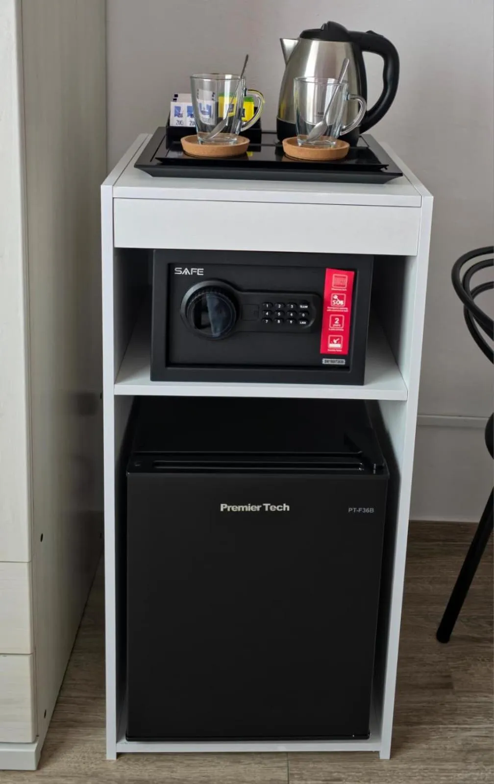 Coffee/tea facilities in Hostel Josef