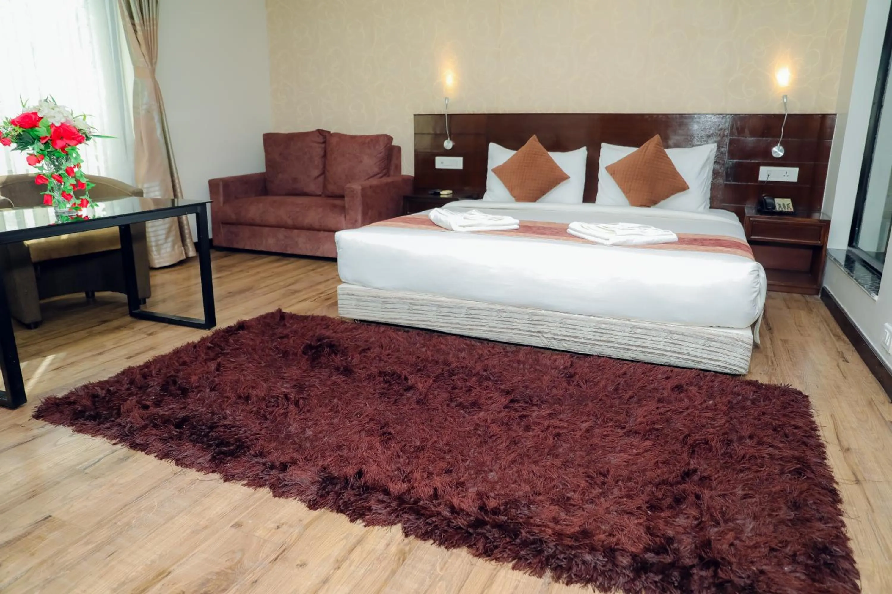 Photo of the whole room, Bed in Bodhi Redsun - Gateway to Lumbini, Comfort in Bhairahawa