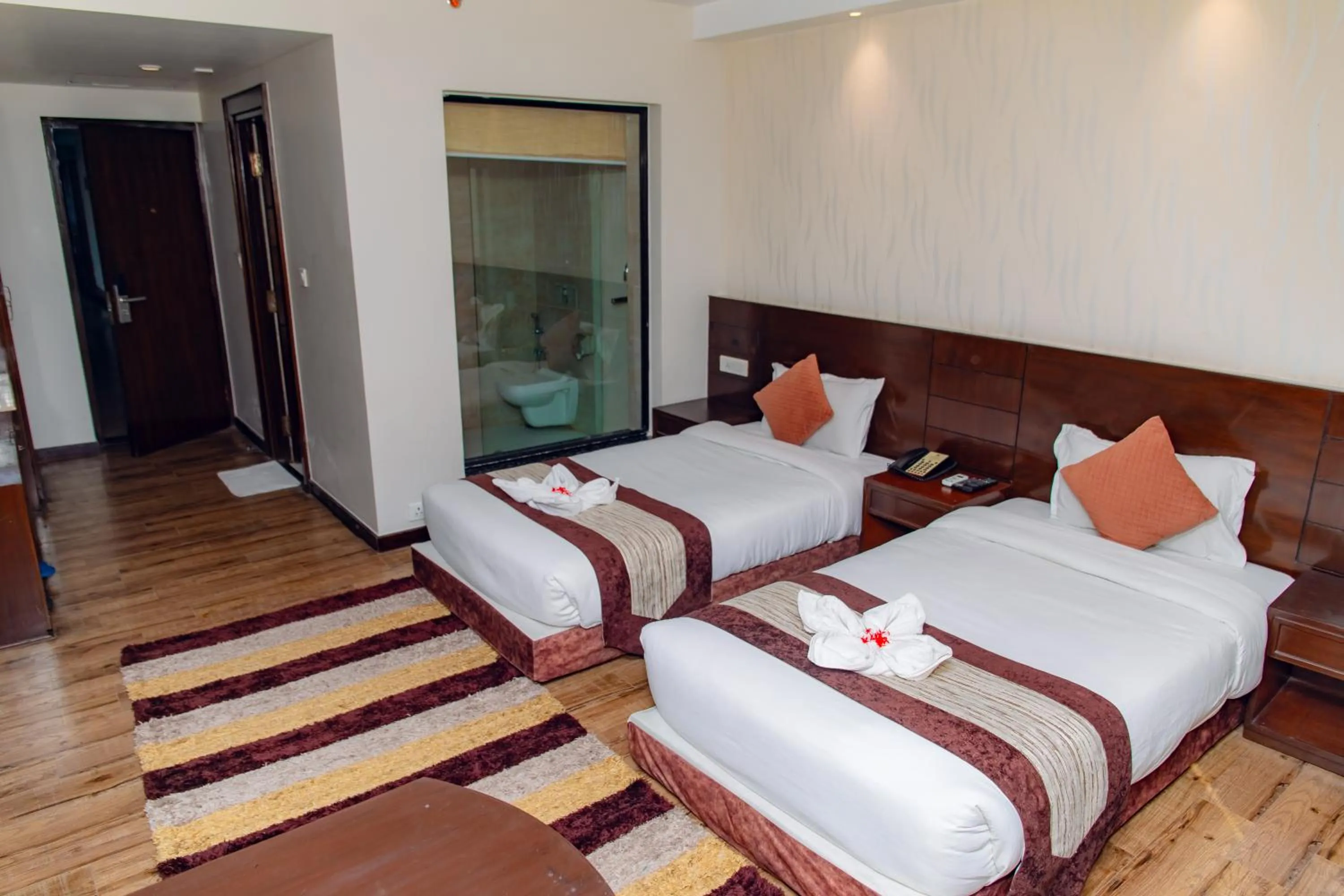 Photo of the whole room, Bed in Bodhi Redsun - Gateway to Lumbini, Comfort in Bhairahawa