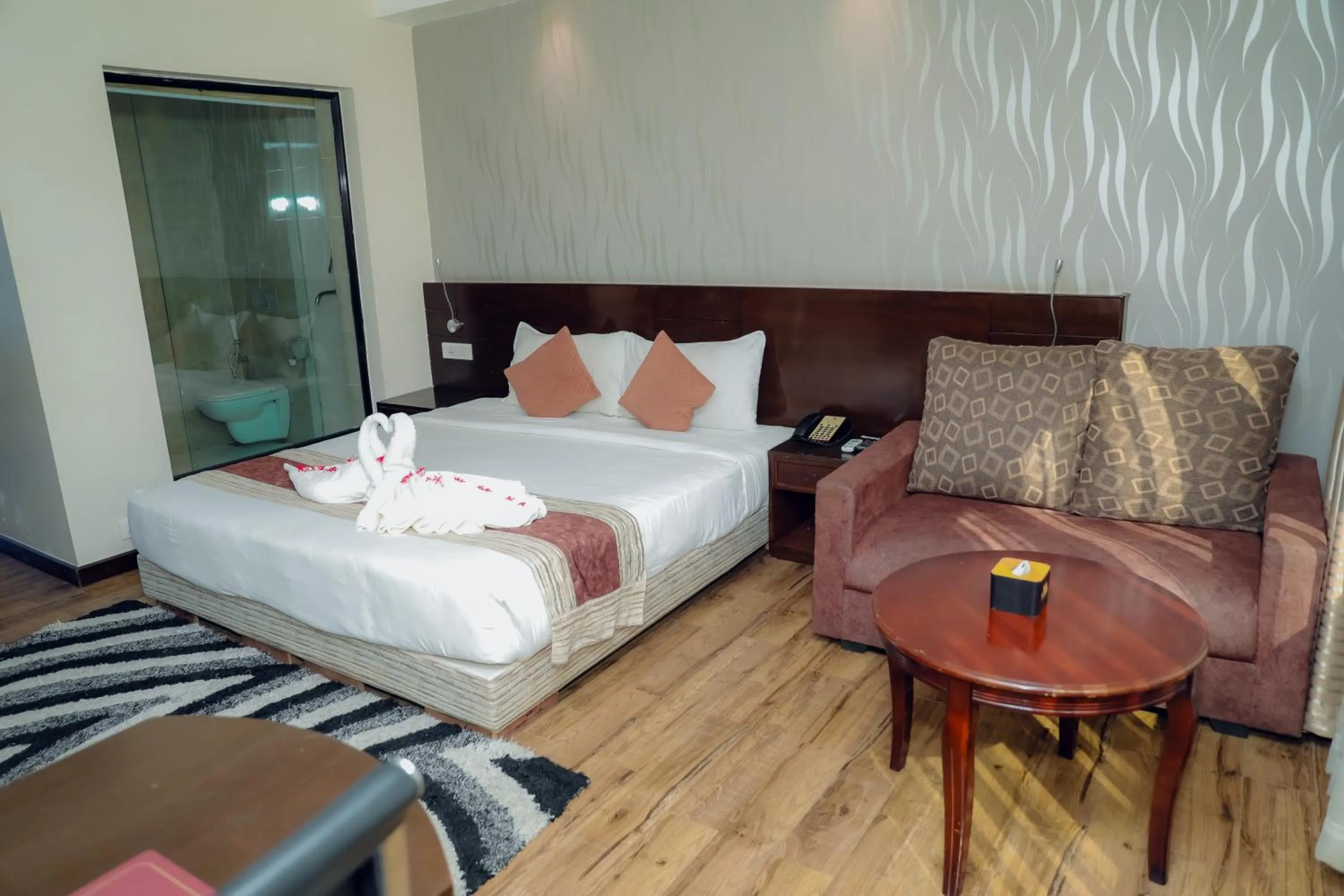 Photo of the whole room, Bed in Bodhi Redsun - Gateway to Lumbini, Comfort in Bhairahawa