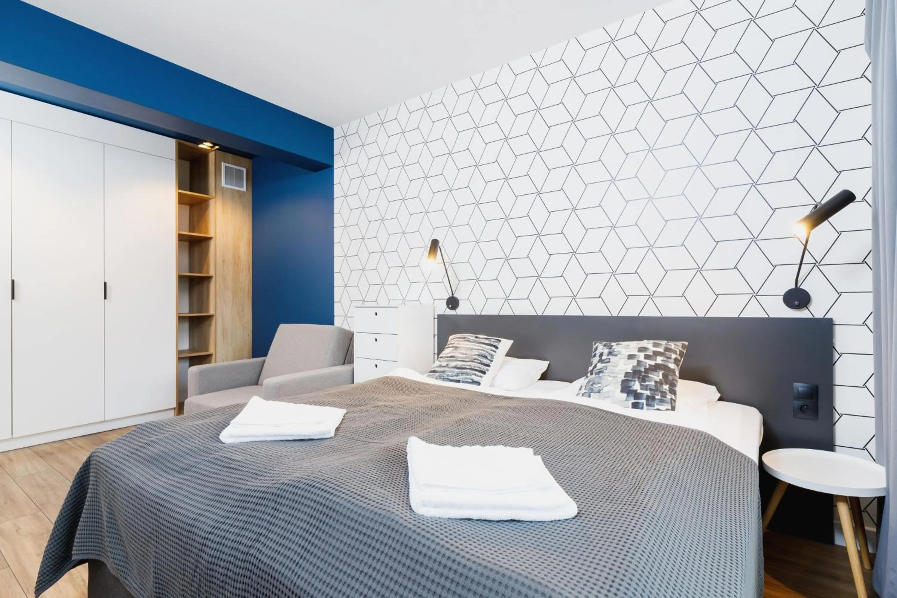 Bedroom, Bed in Apartament 3d Wilga by Noclegi Renters