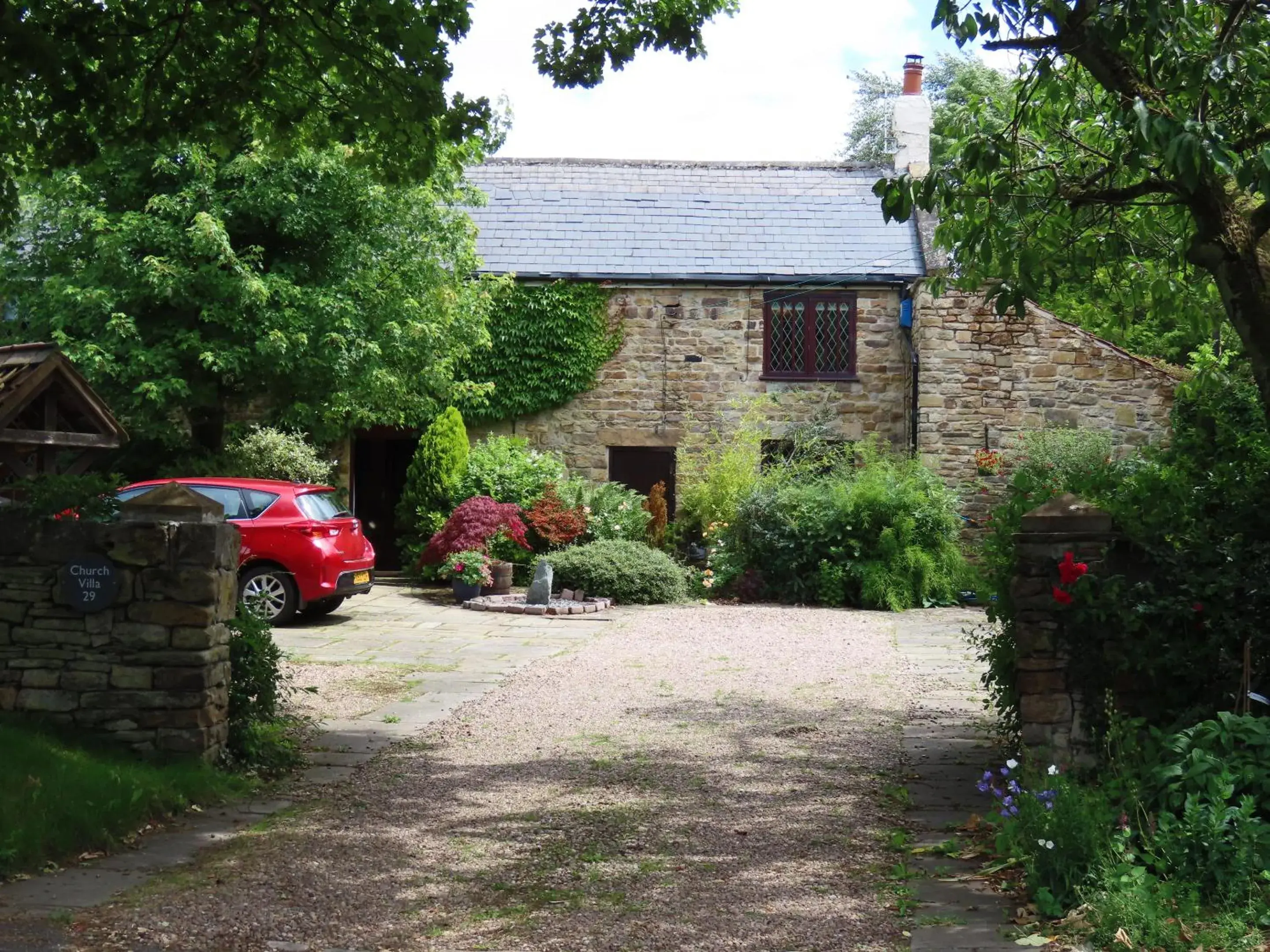 Property building in Church Villa B & B Property building in Church Villa B & B