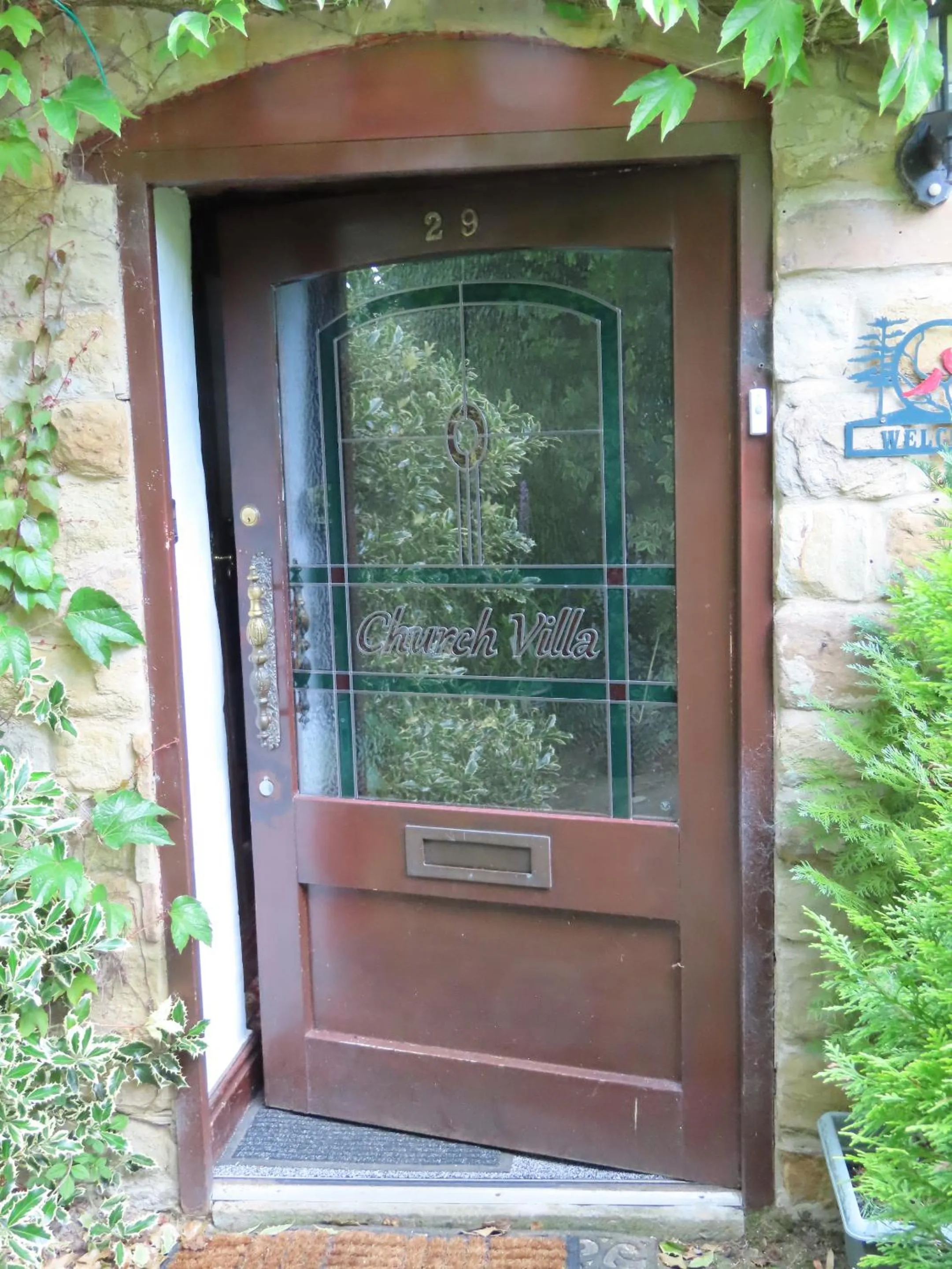 Property building in Church Villa B & B