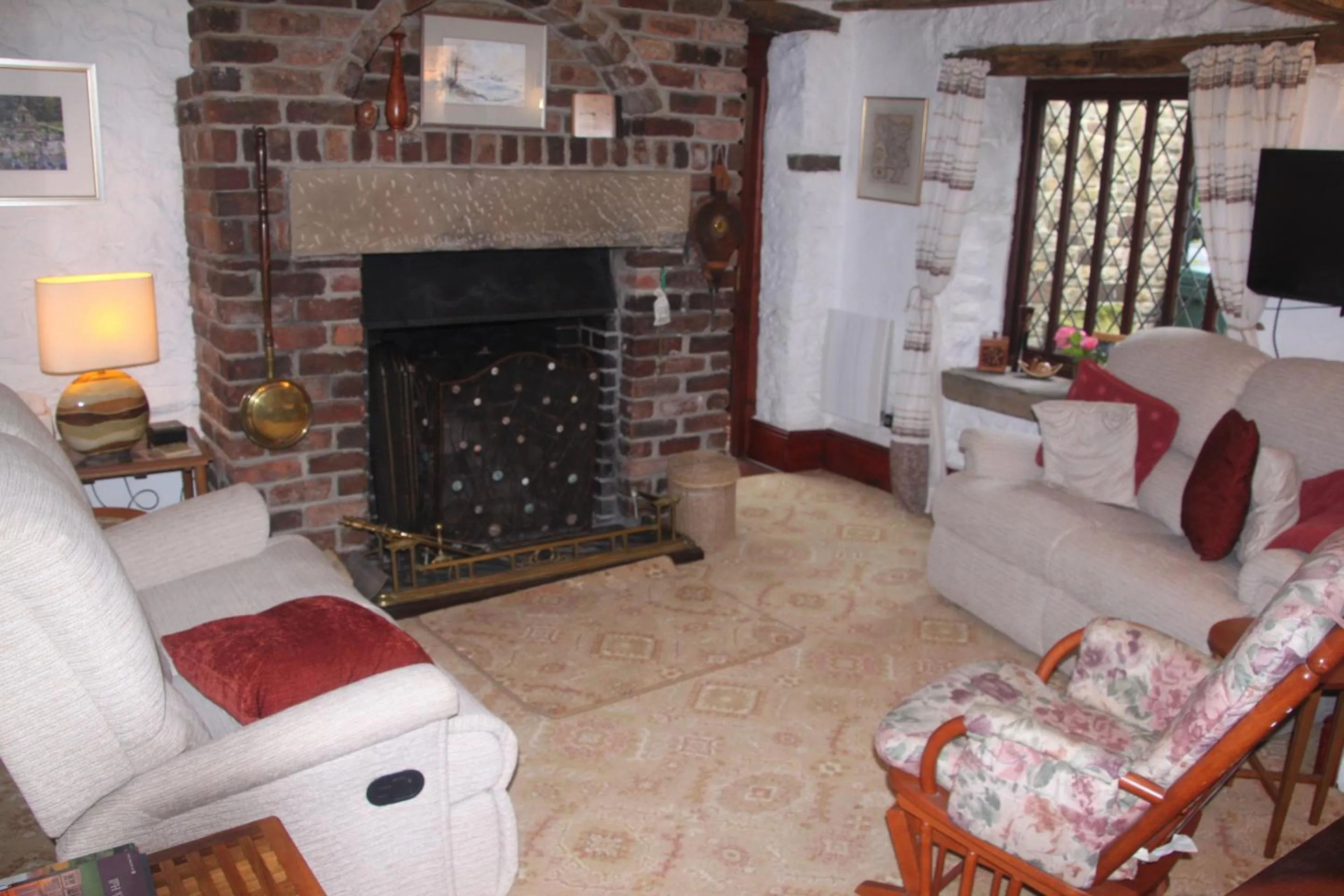 Living room in Church Villa B & B