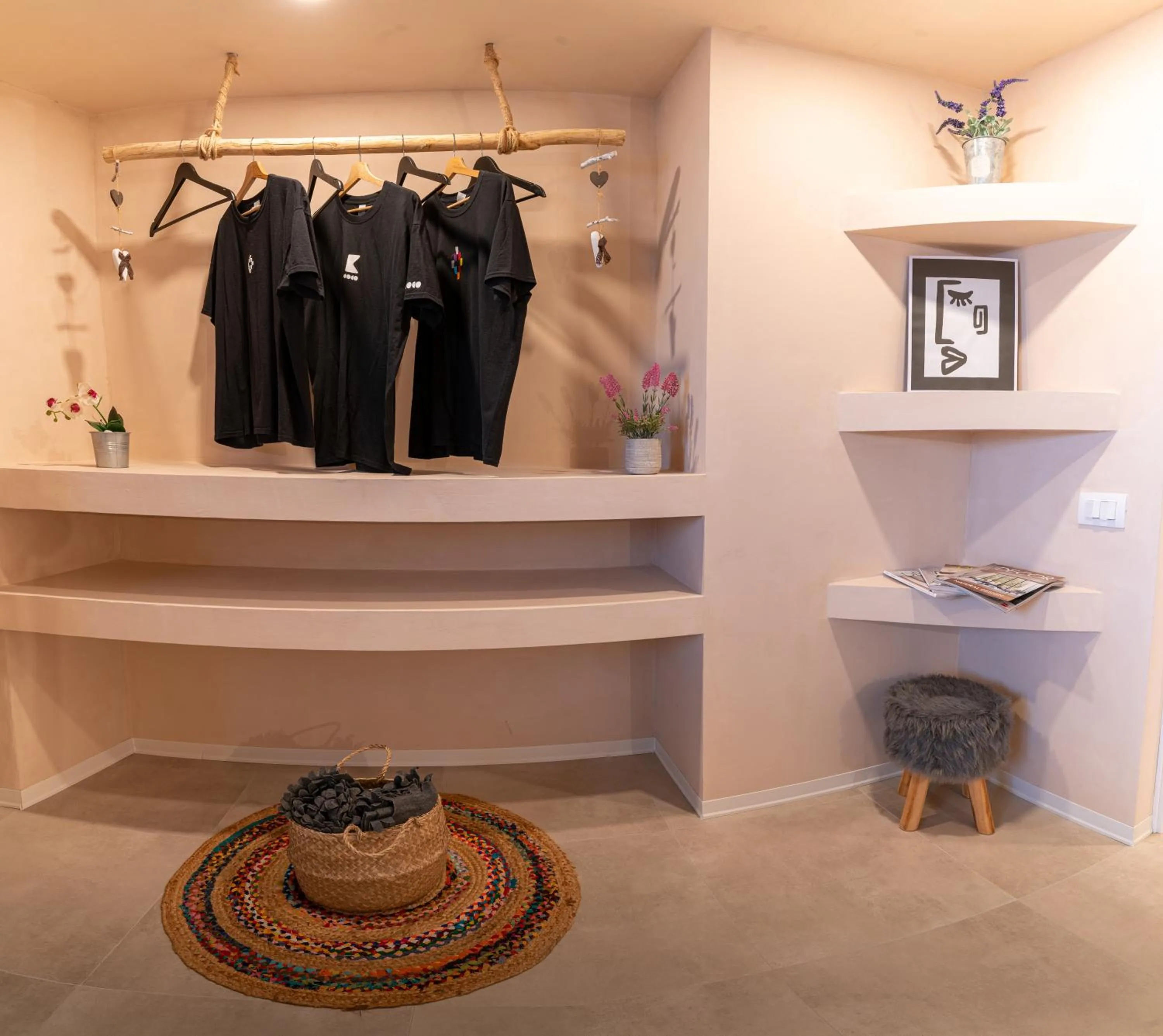 wardrobe in MORF suites