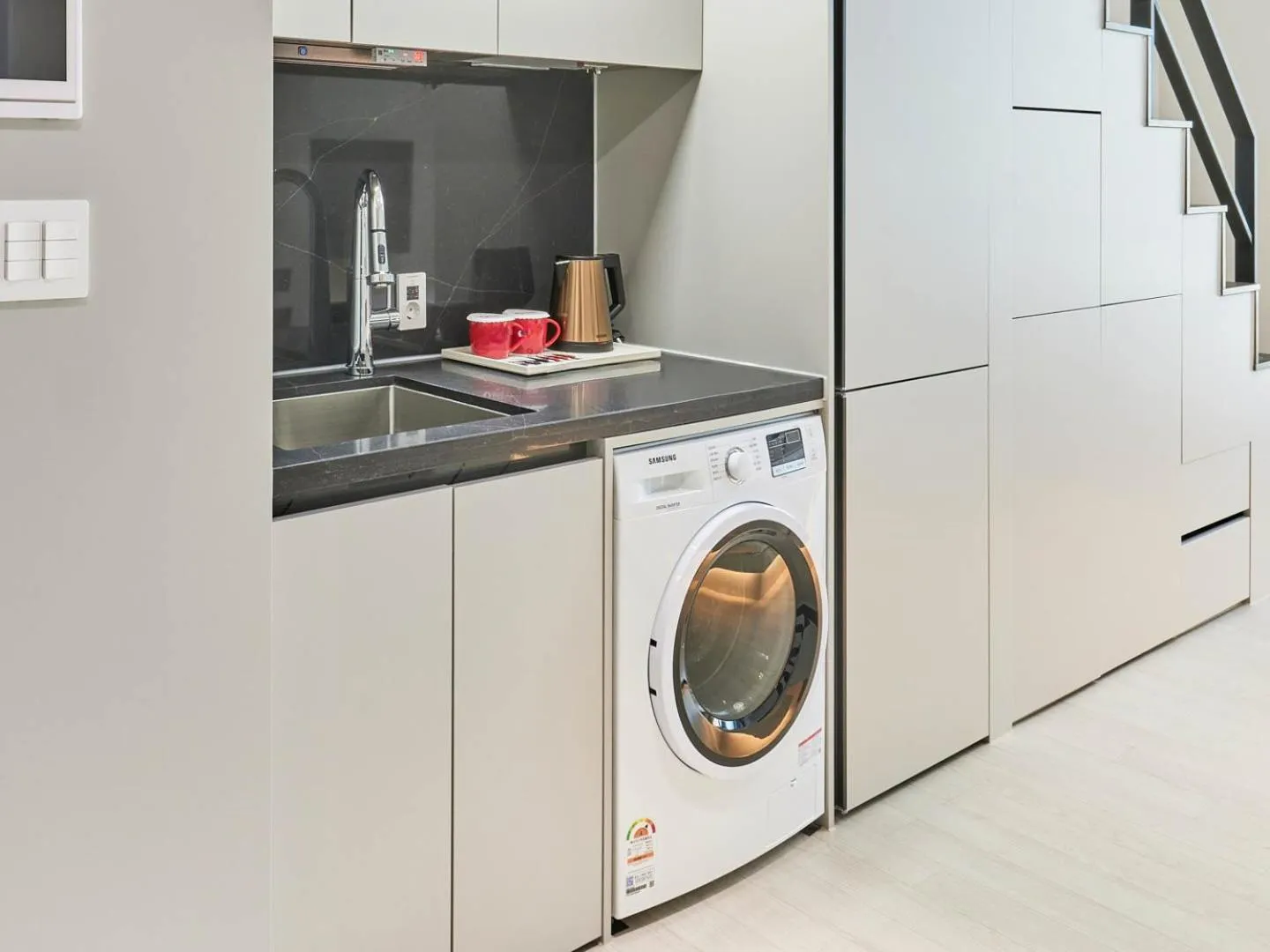 washing machine in NewCZ Centum Hotel