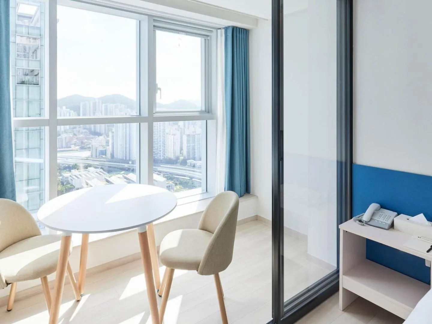 View (from property/room), Bed in NewCZ Centum Hotel