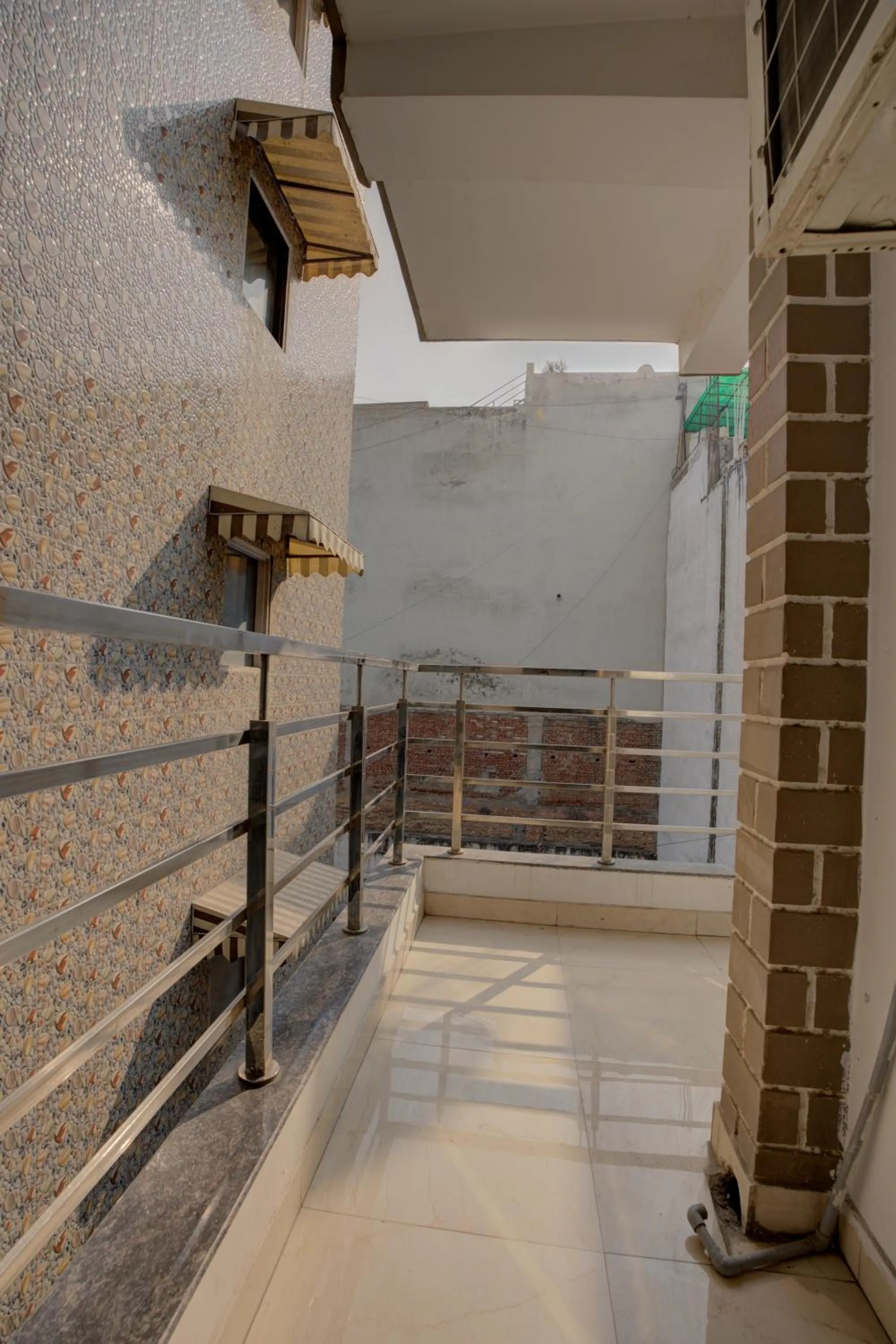 Balcony/Terrace in Hotel Dolphin at Delhi Airport