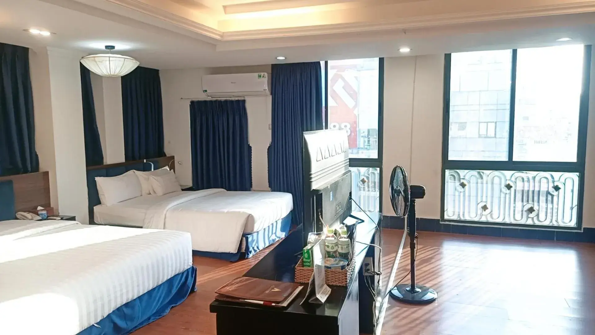 Bed in A25 Hotel - 06 Trương Định Bed in A25 Hotel - 06 Trương Định