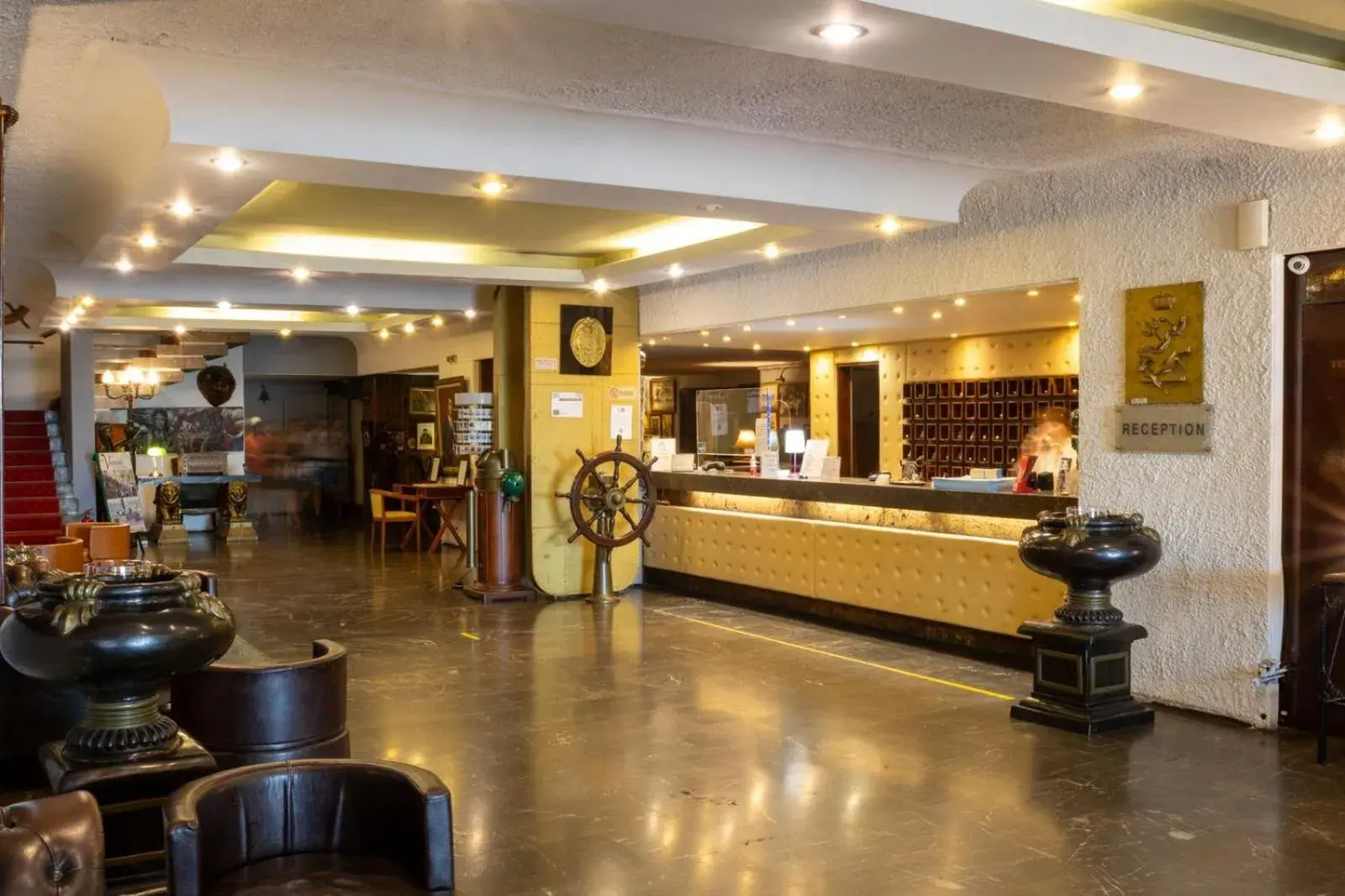 Lobby or reception in Cavo D' Oro Lobby or reception in Cavo D' Oro