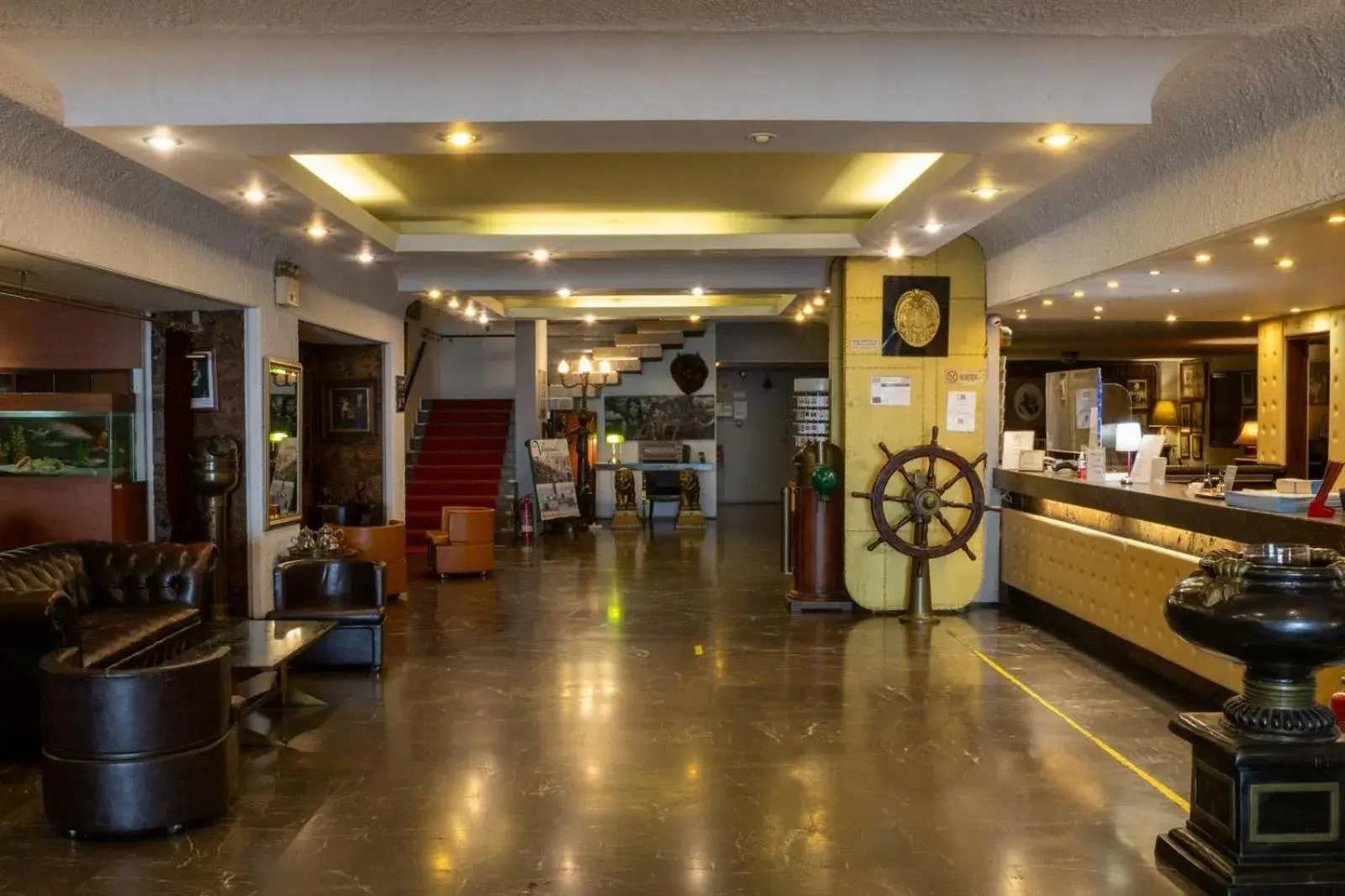 Lobby or reception in Cavo D' Oro Lobby or reception in Cavo D' Oro