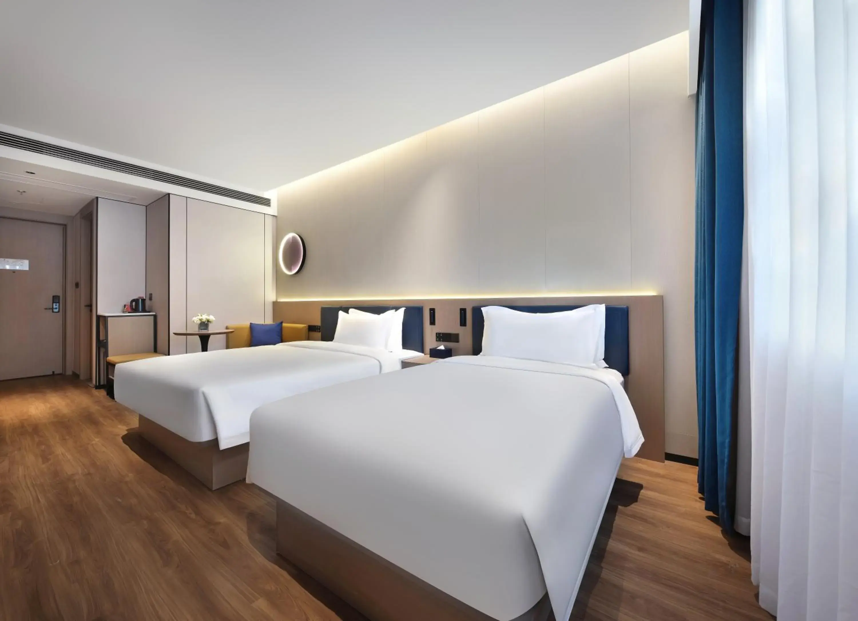 Deluxe Double Room in Jinglai Zhenxuan Shanghai Tongji Hospital Xincun Road Subway Station Hotel Deluxe Double Room in Jinglai Zhenxuan Shanghai Tongji Hospital Xincun Road Subway Station Hotel