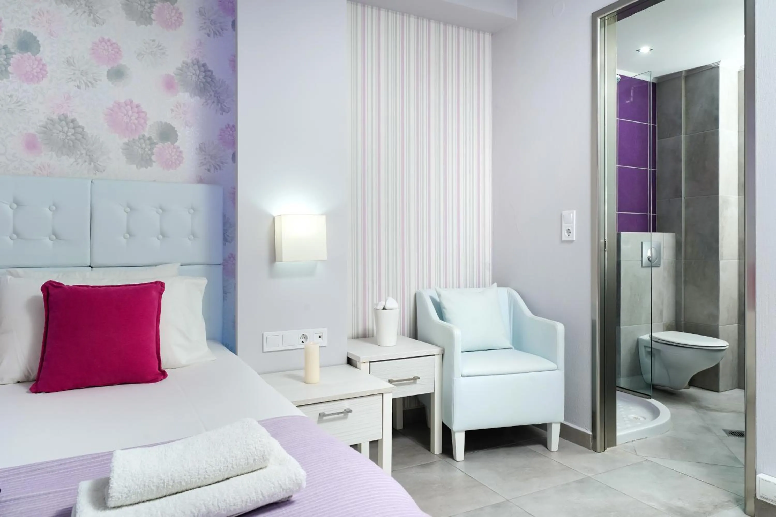 Bed in Lafeyra Hotel
