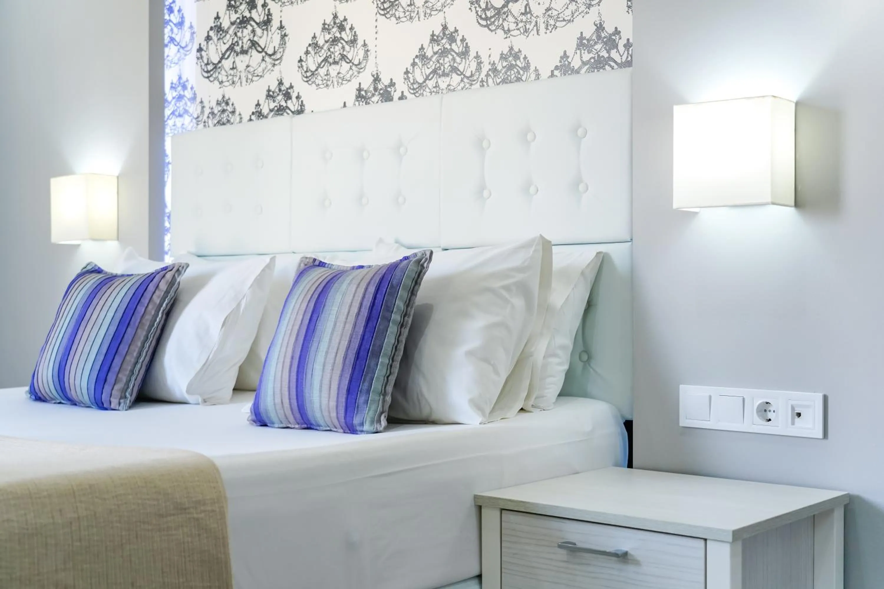 Bed in Lafeyra Hotel
