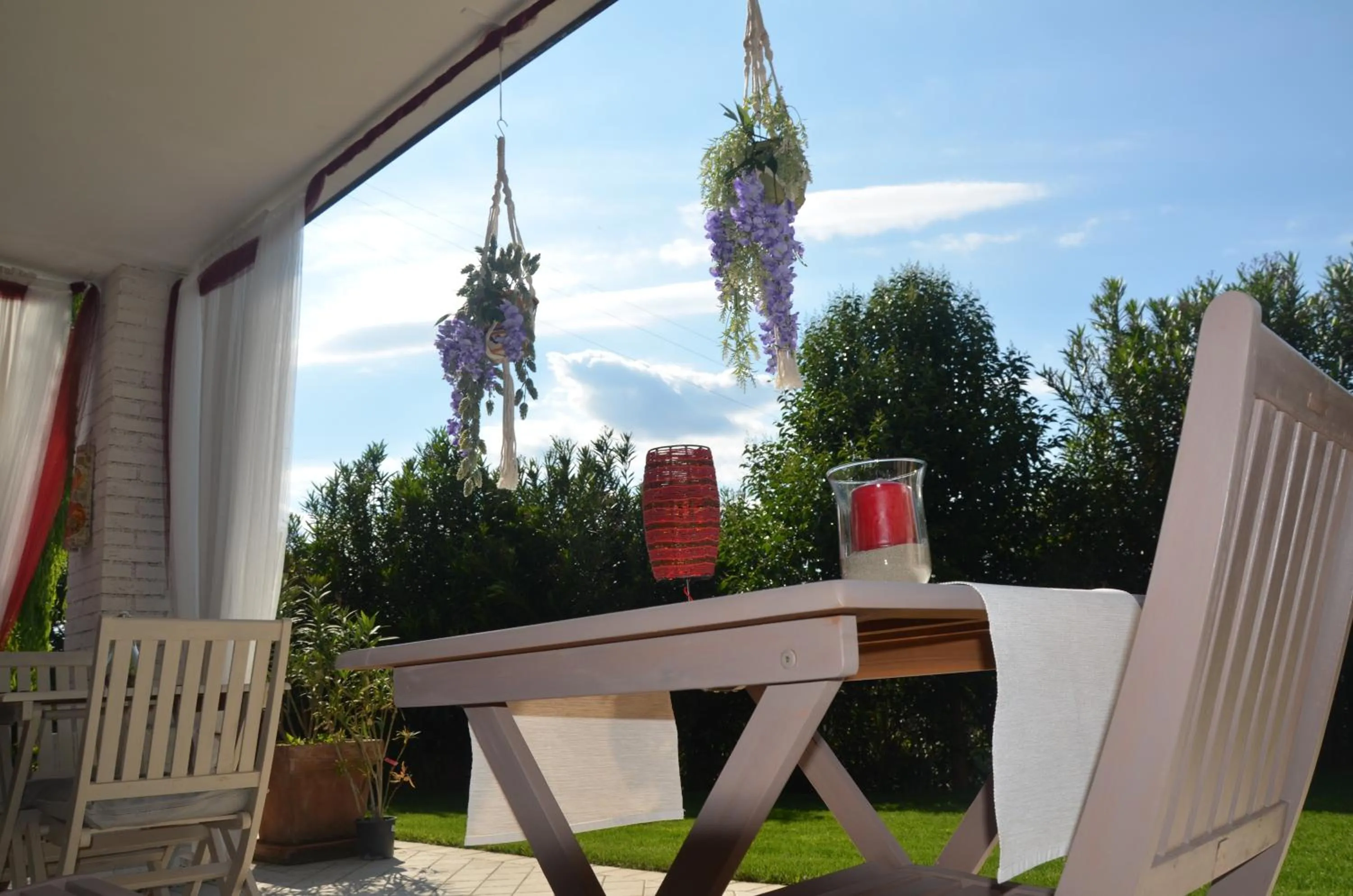 Patio in Asso Bed & Breakfast