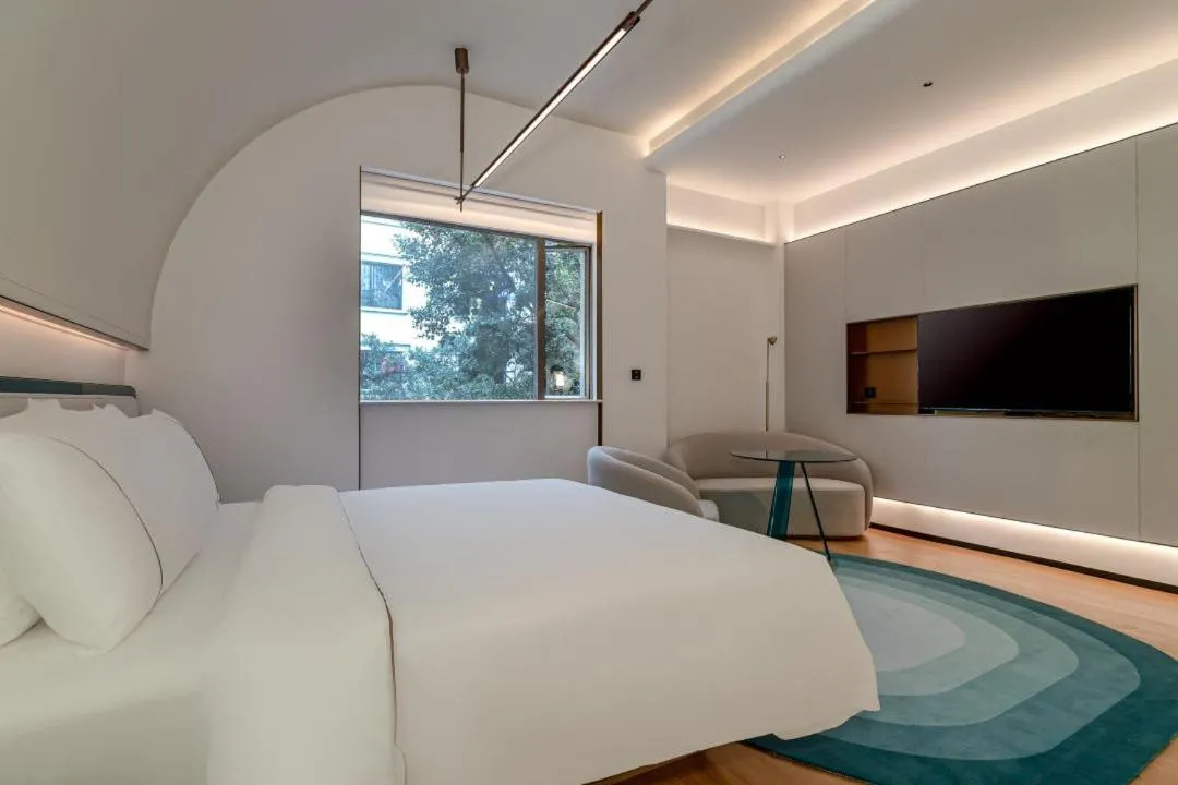 Bed in Yee Hotel Shamian Guangzhou