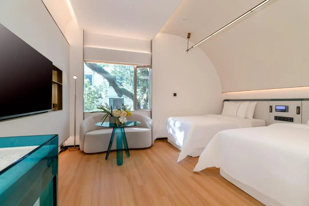 Bed in Yee Hotel Shamian Guangzhou