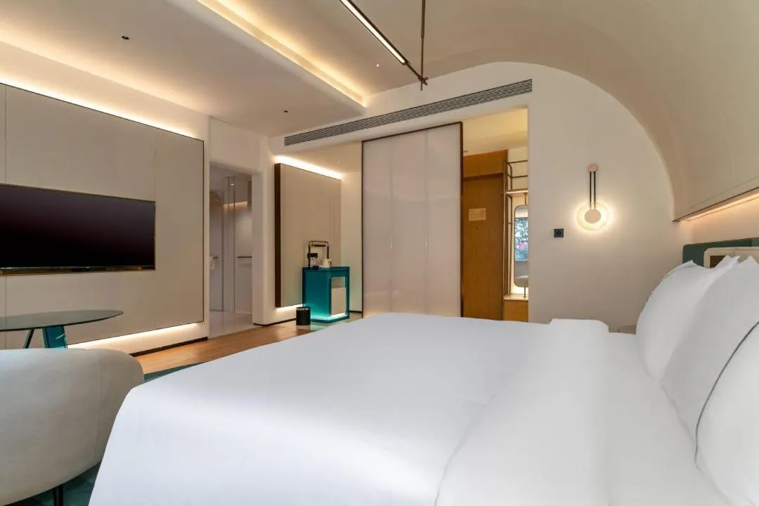 Bed in Yee Hotel Shamian Guangzhou