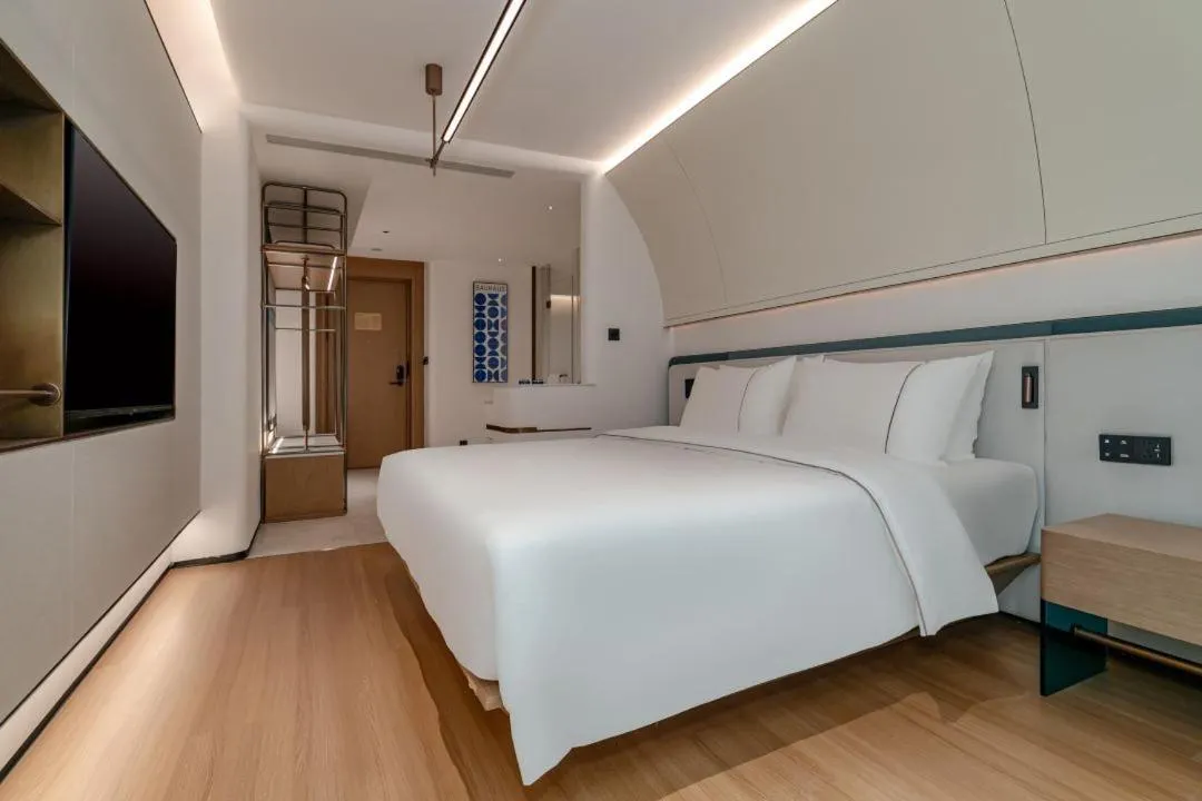Bed in Yee Hotel Shamian Guangzhou