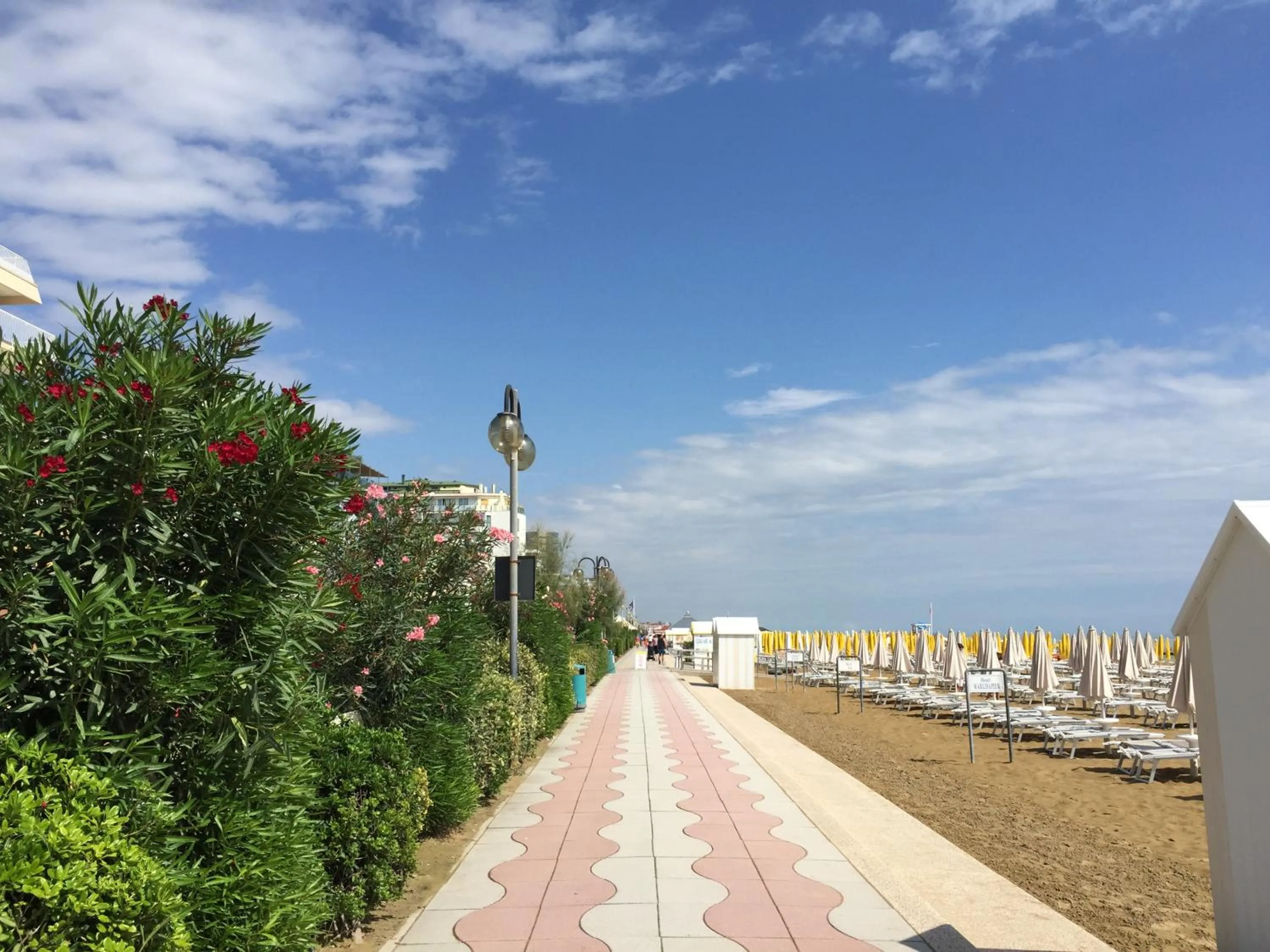 Beach in Hotel Astor