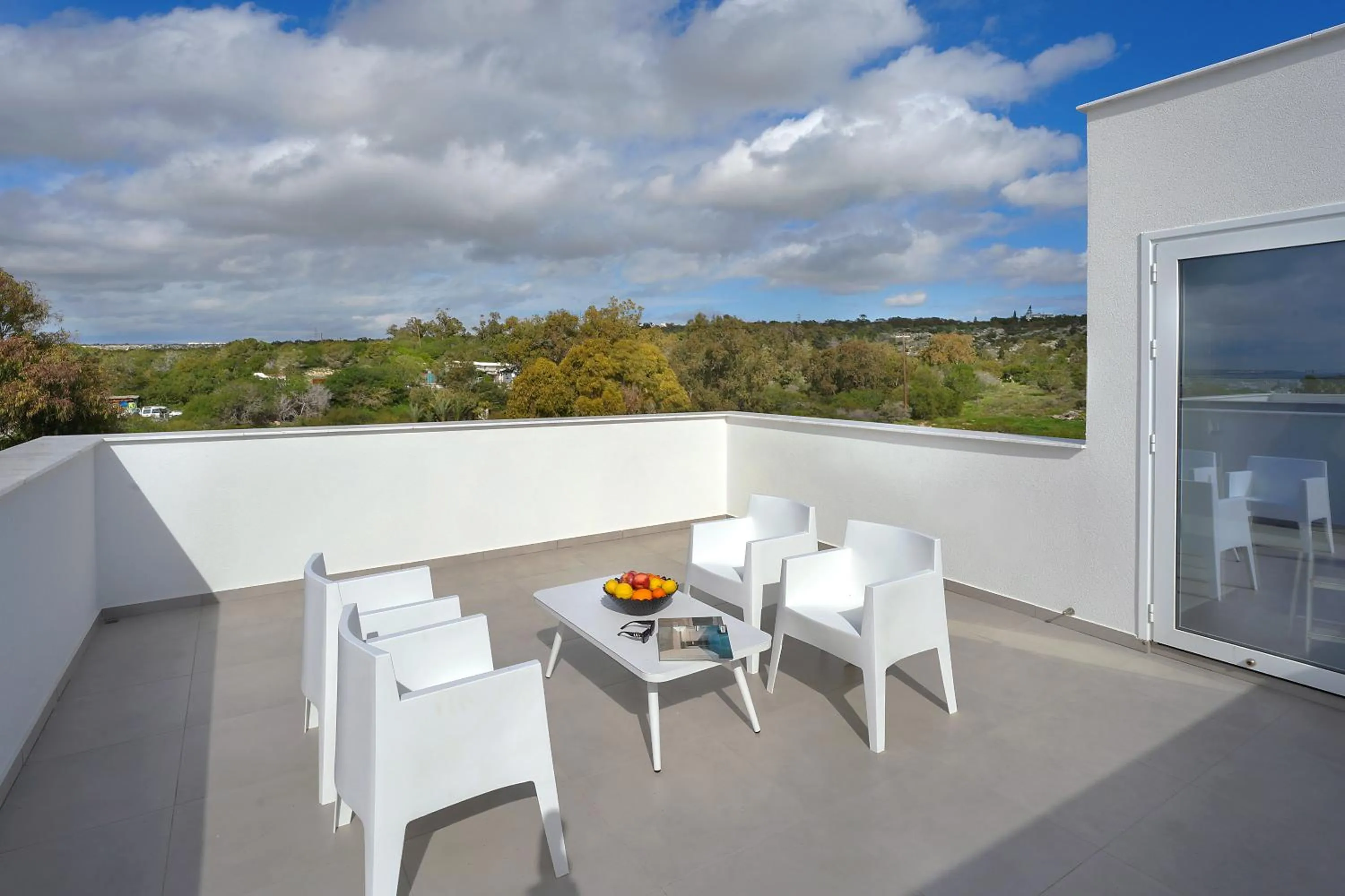 Balcony/Terrace in Sun and Moon Luxury Villas Ayia Napa