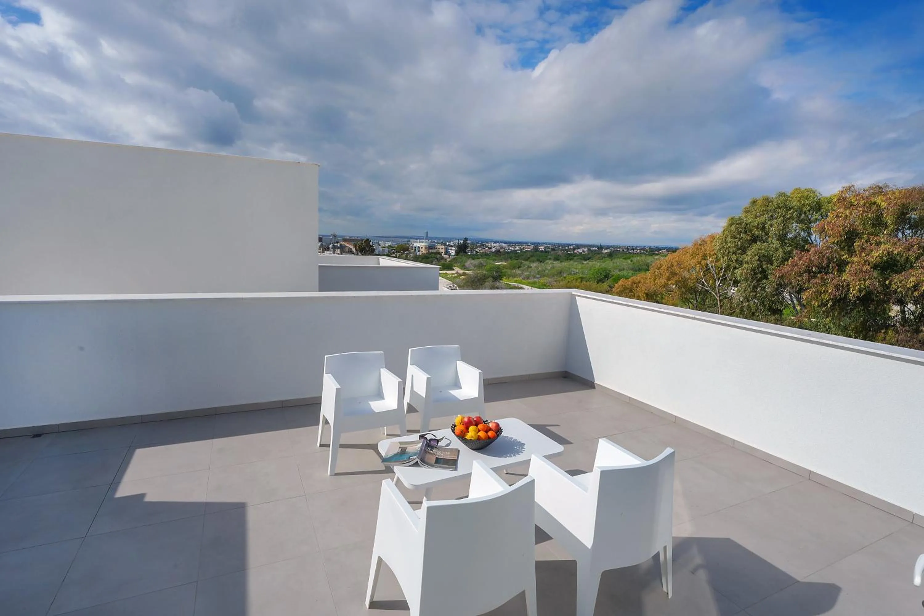 Balcony/Terrace in Sun and Moon Luxury Villas Ayia Napa
