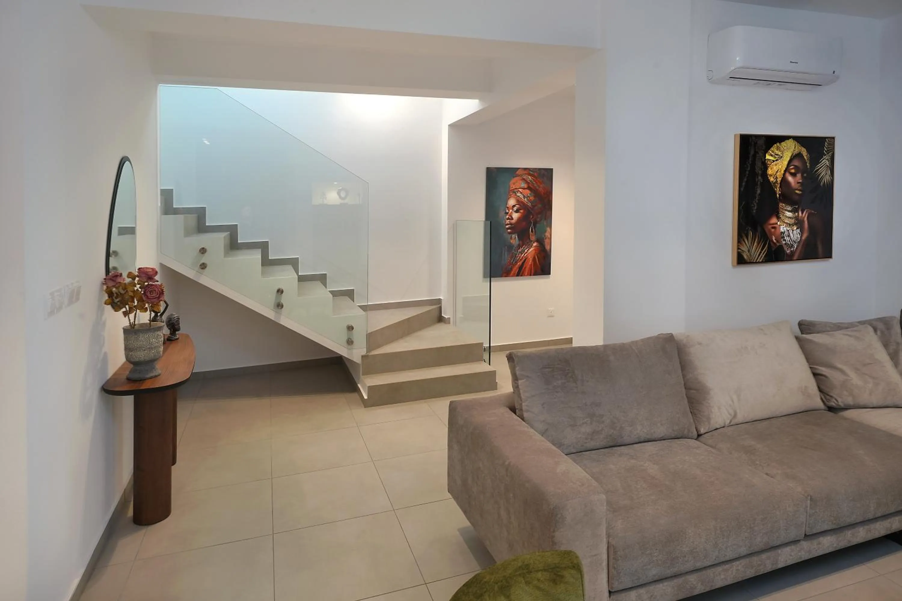 Living room in Sun and Moon Luxury Villas Ayia Napa