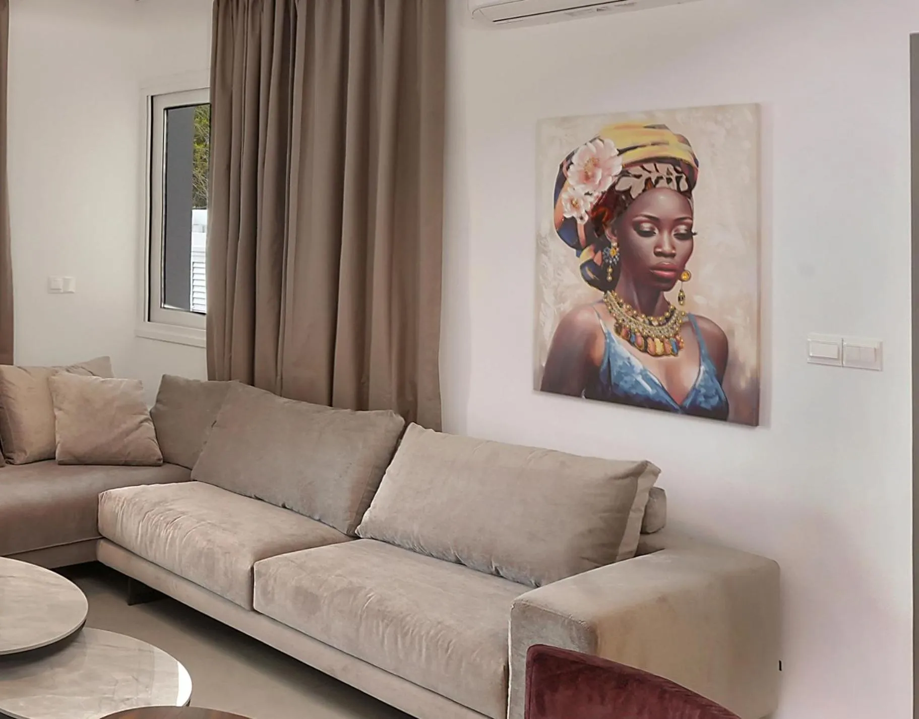 Decorative detail in Sun and Moon Luxury Villas Ayia Napa