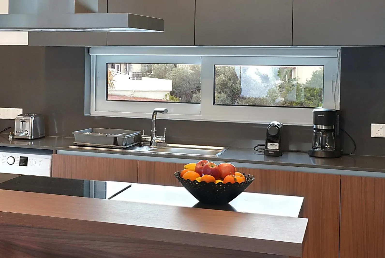 kitchen in Sun and Moon Luxury Villas Ayia Napa
