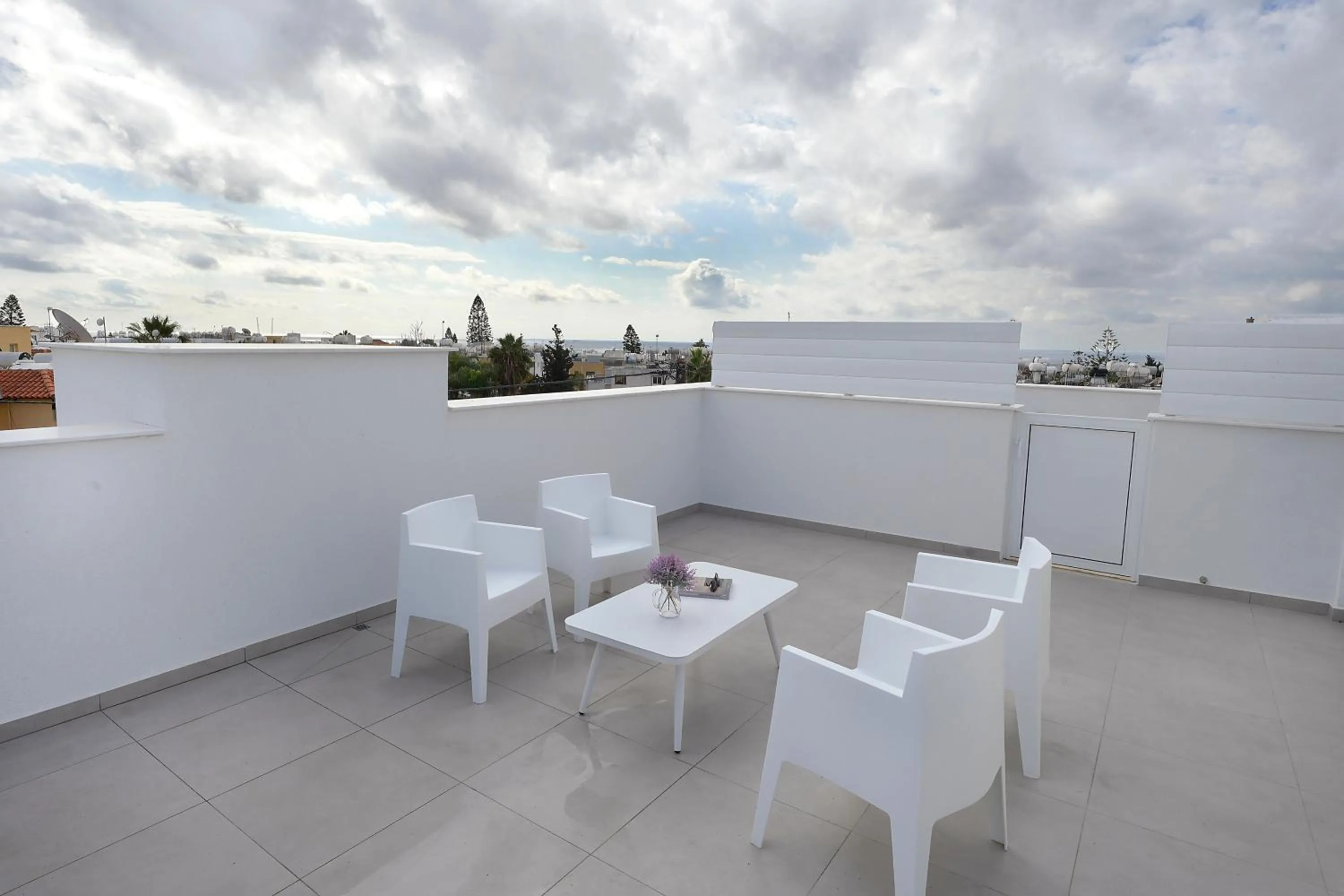 Balcony/Terrace in Sun and Moon Luxury Villas Ayia Napa
