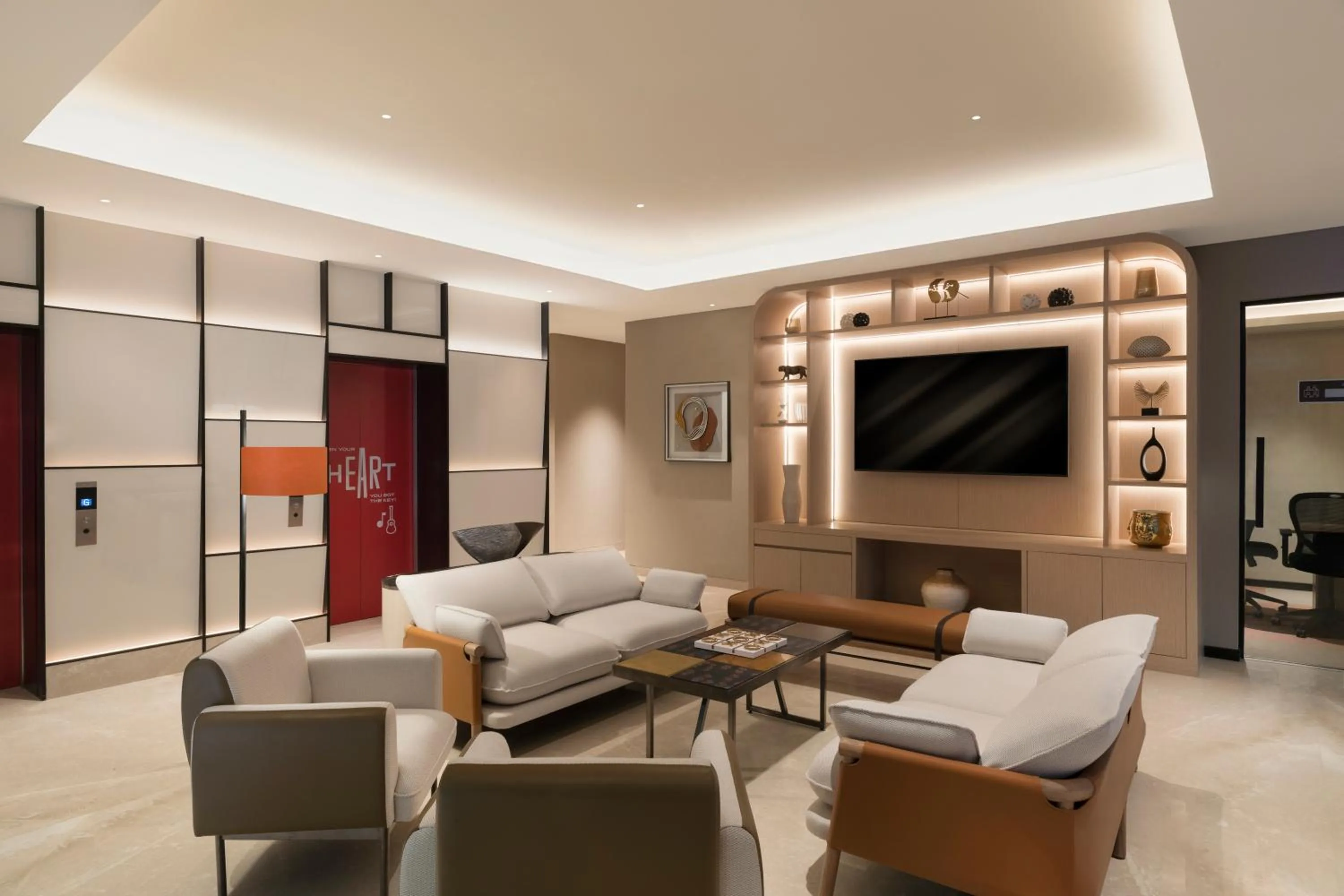 Lobby or reception in ibis Mumbai BKC