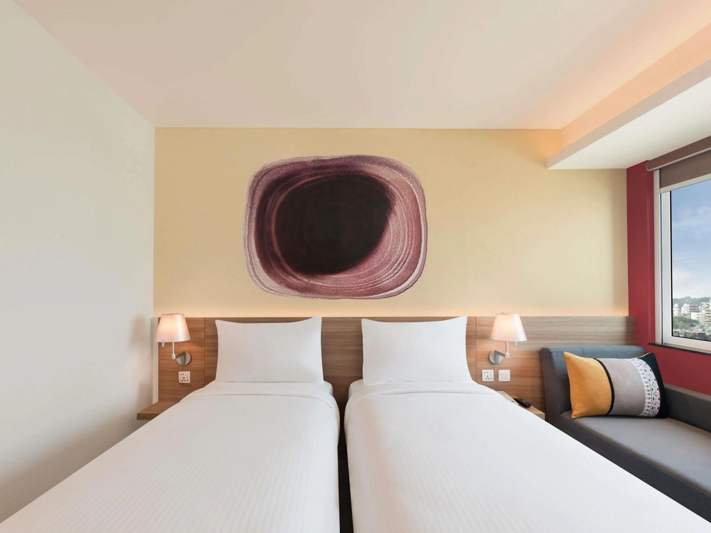 Bedroom, Bed in ibis Mumbai BKC