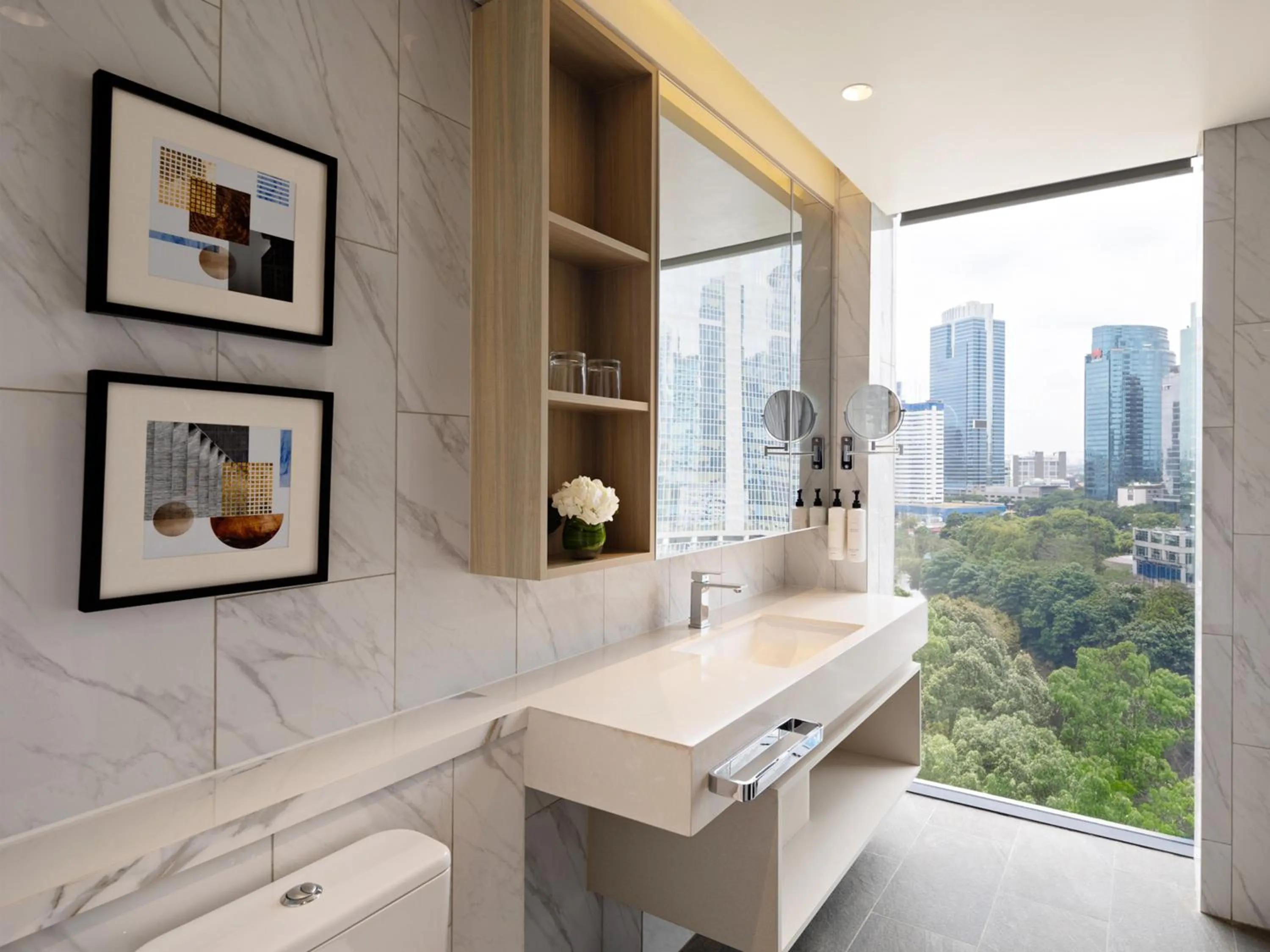 Bathroom in Swissôtel Living Jakarta Mega Kuningan