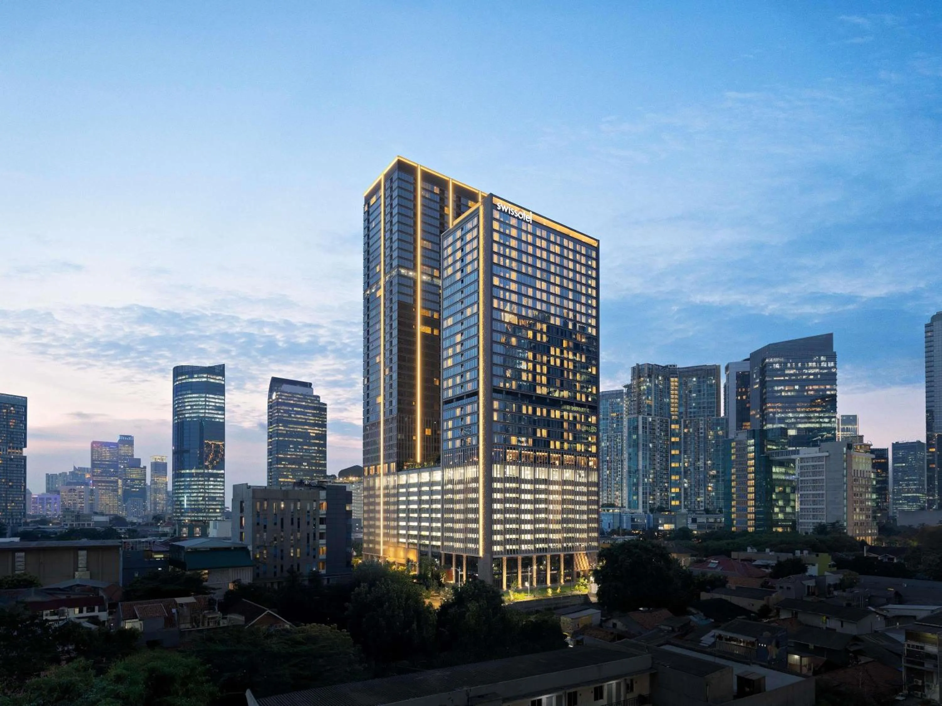 Property building in Swissôtel Living Jakarta Mega Kuningan