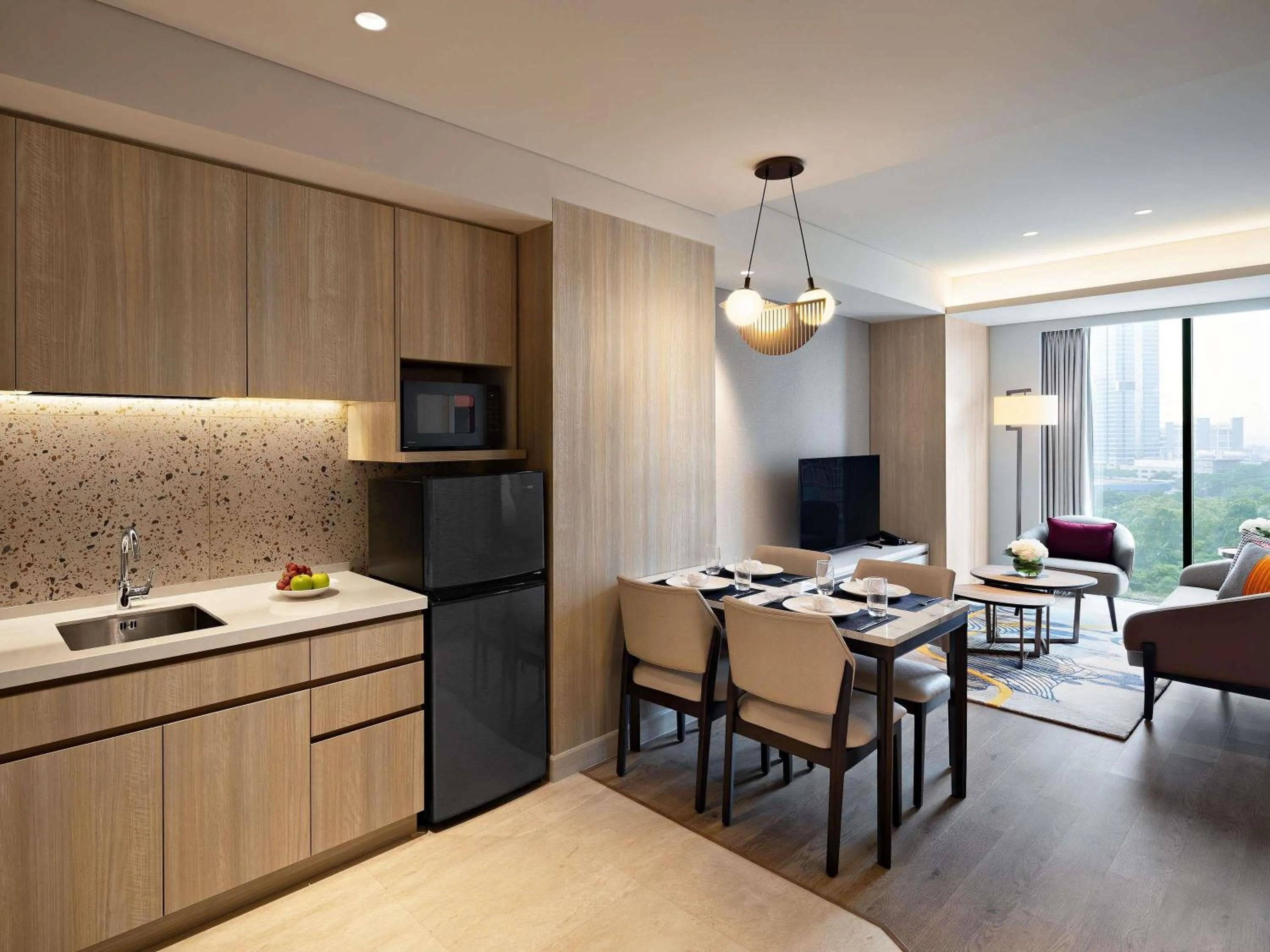 Bedroom in Swissôtel Living Jakarta Mega Kuningan