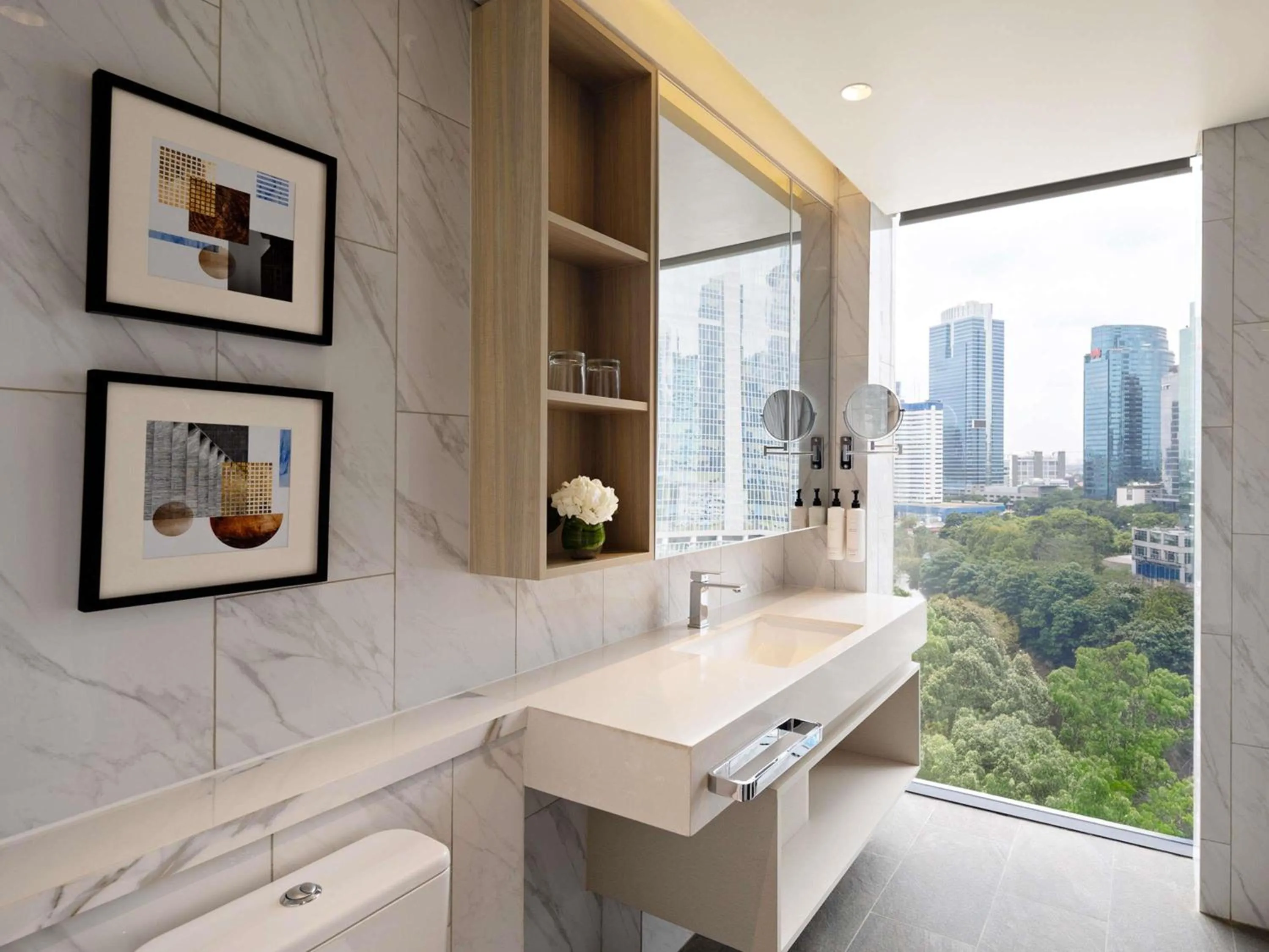 Bedroom in Swissôtel Living Jakarta Mega Kuningan