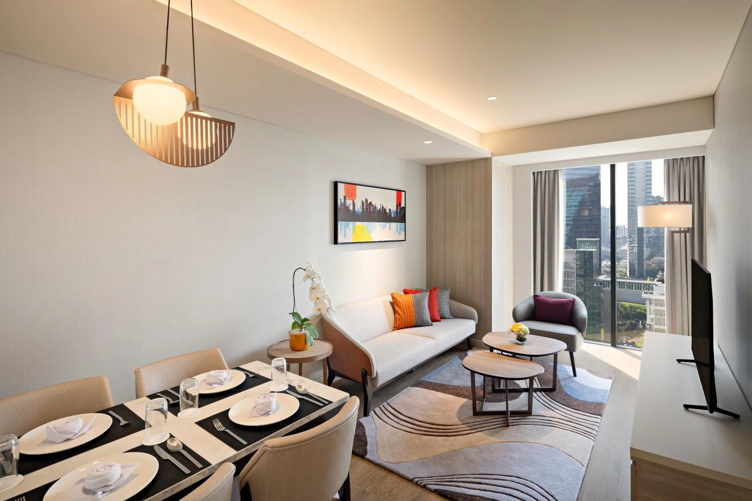 TV and multimedia in Swissôtel Living Jakarta Mega Kuningan