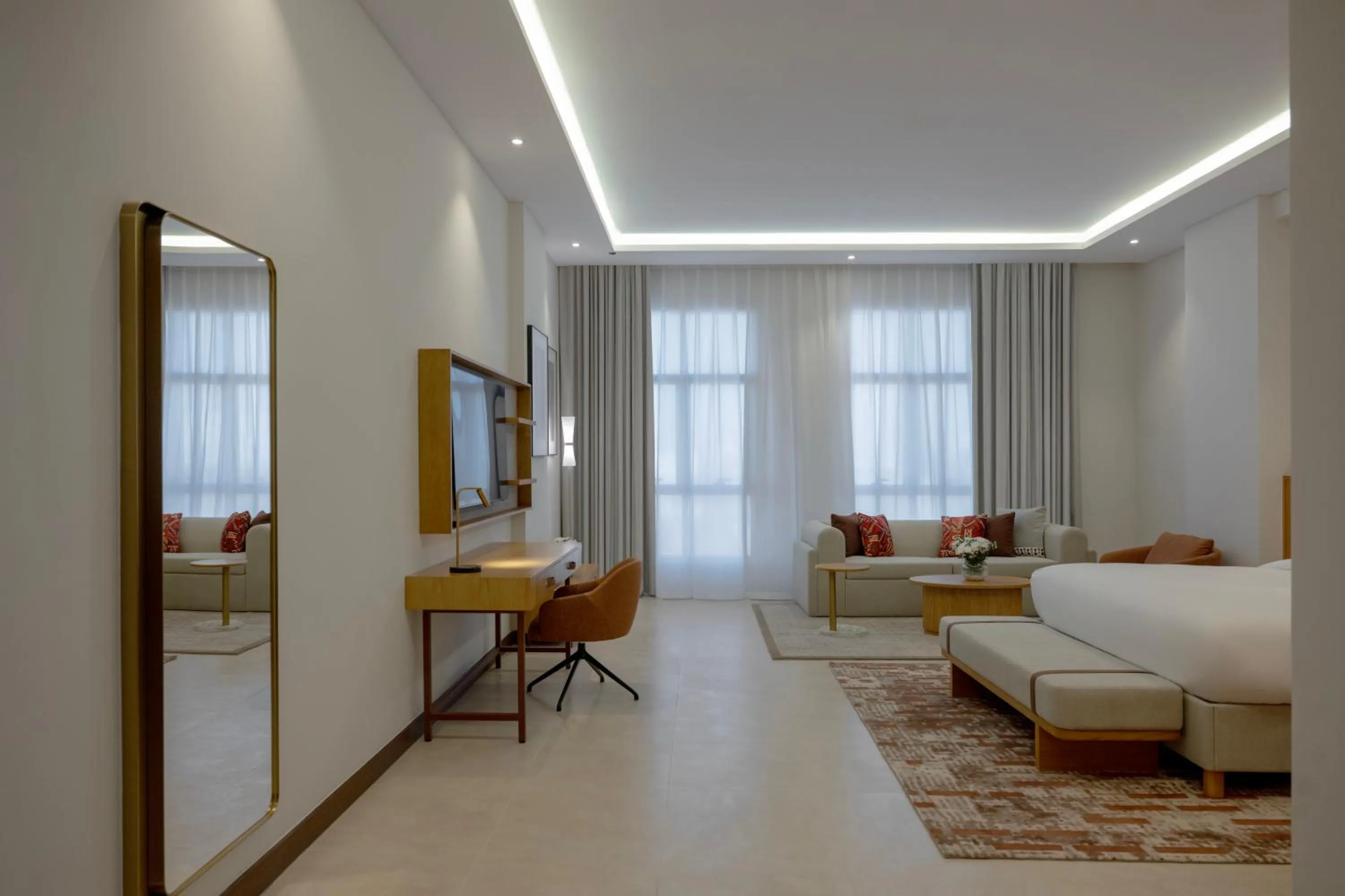 Bedroom, Bed in Mercure Hotel Khamis Mushait by Accor